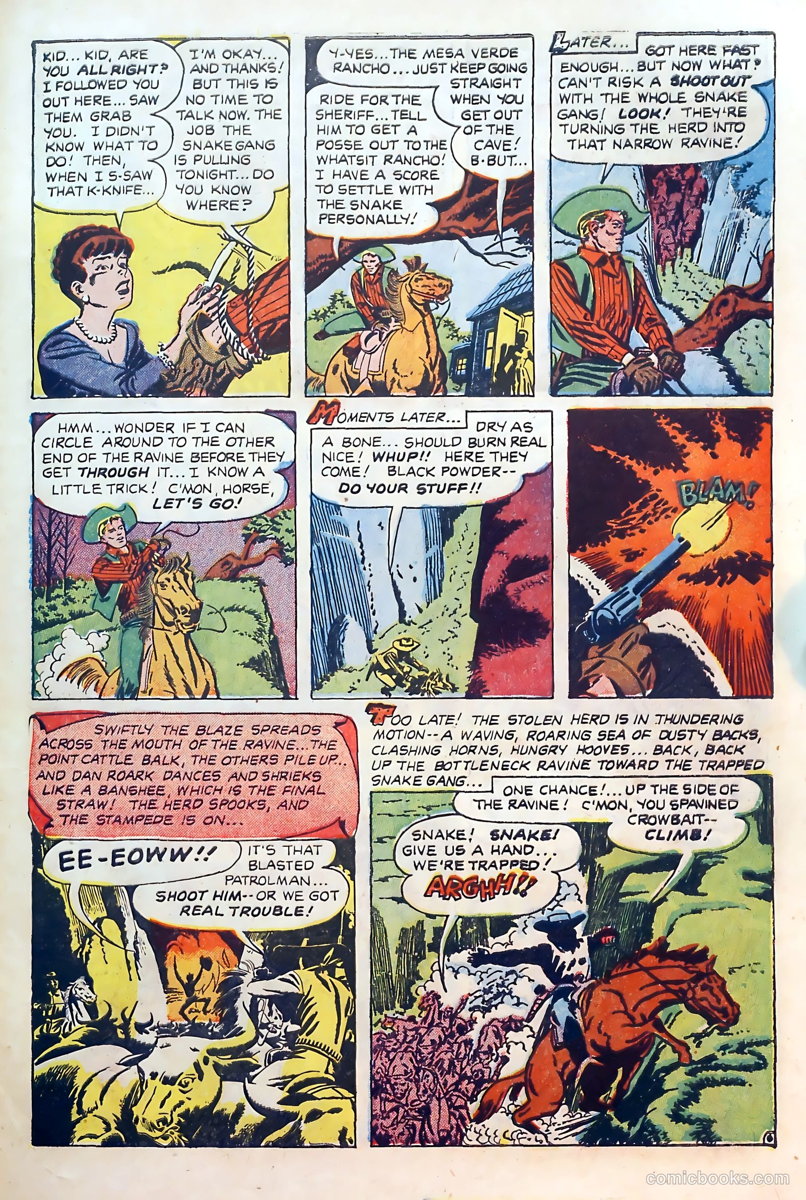 Border Patrol #3 (1951) — page 27 of 36