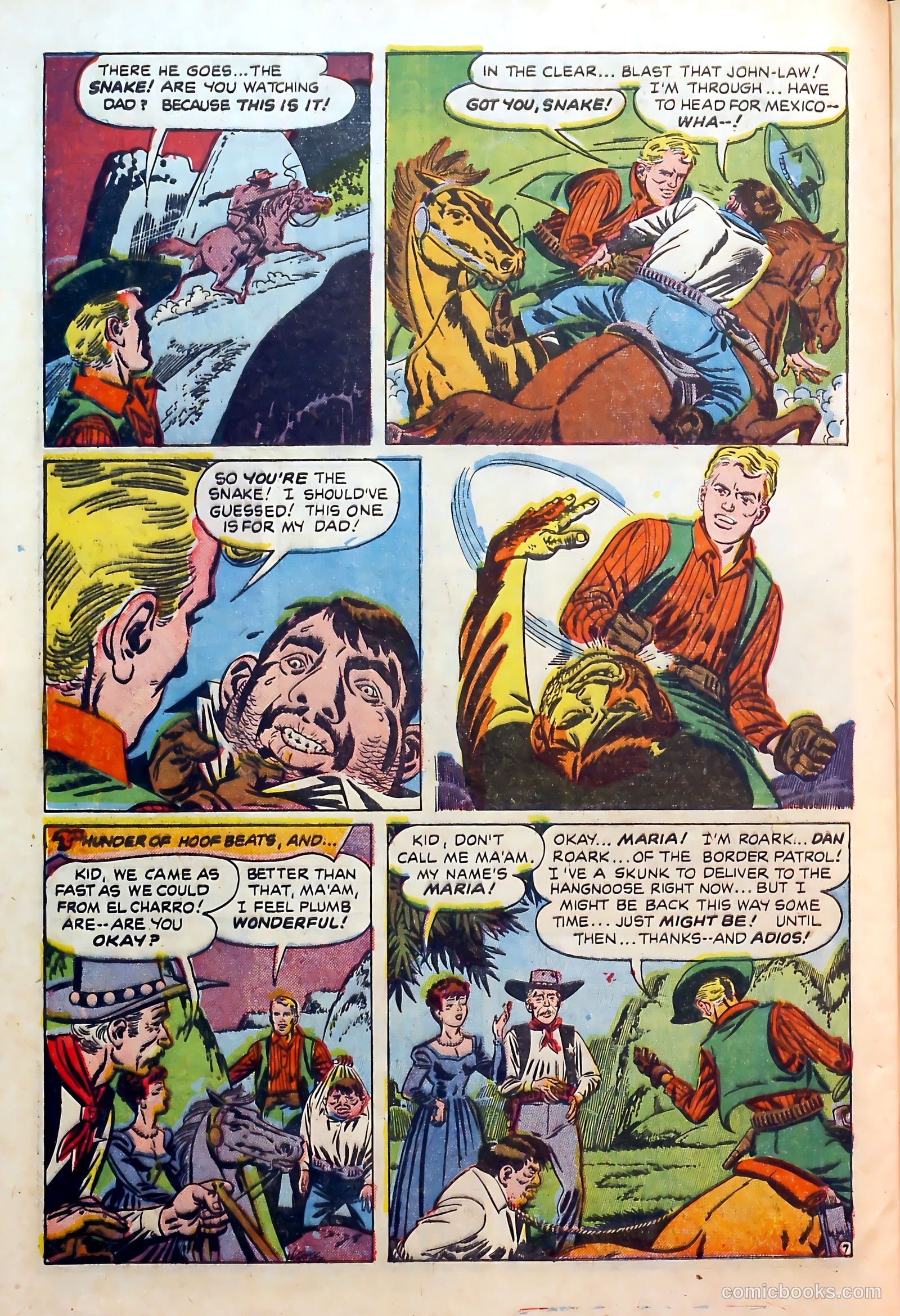 Border Patrol #3 (1951) — page 28 of 36