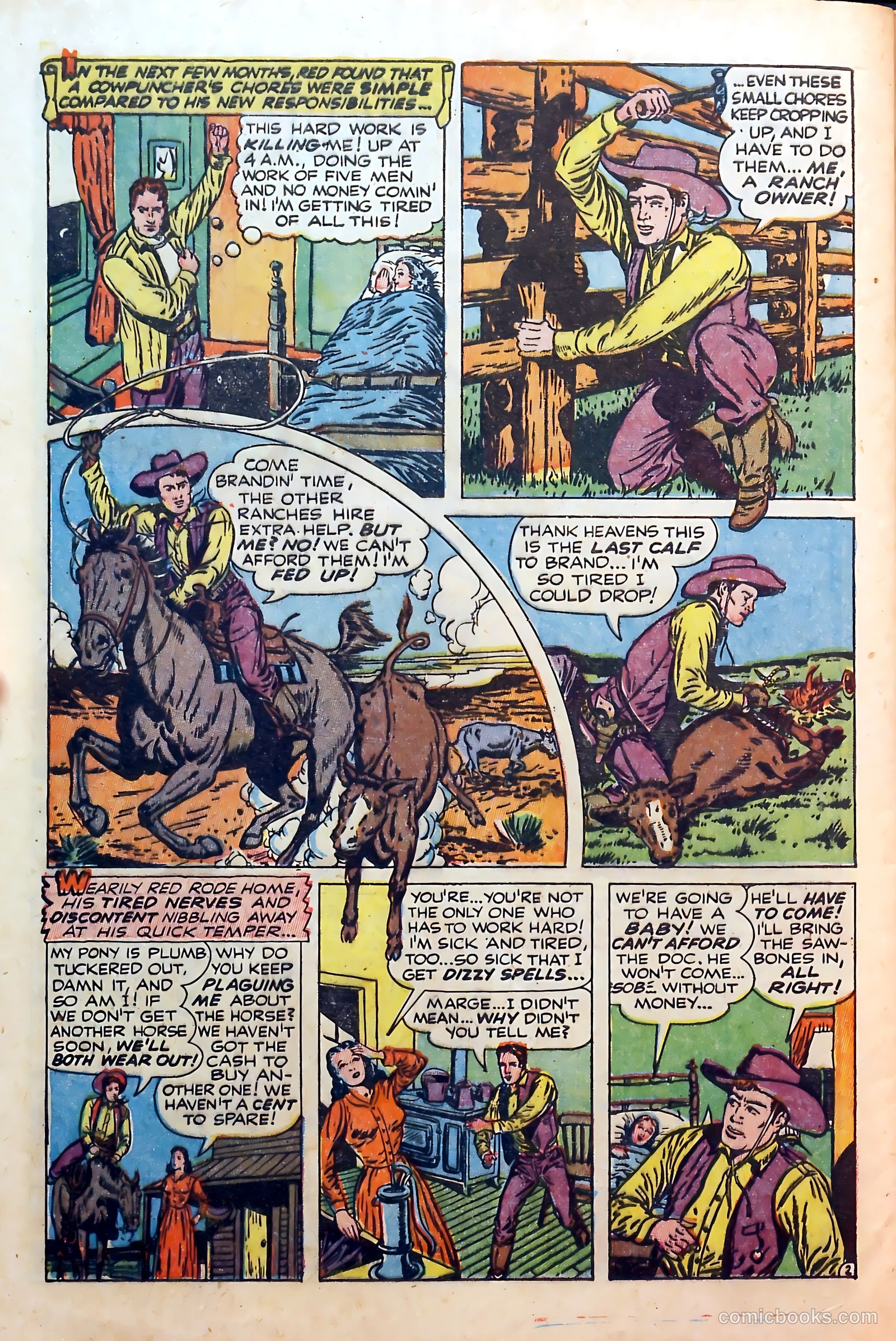 Border Patrol #3 (1951) — page 30 of 36