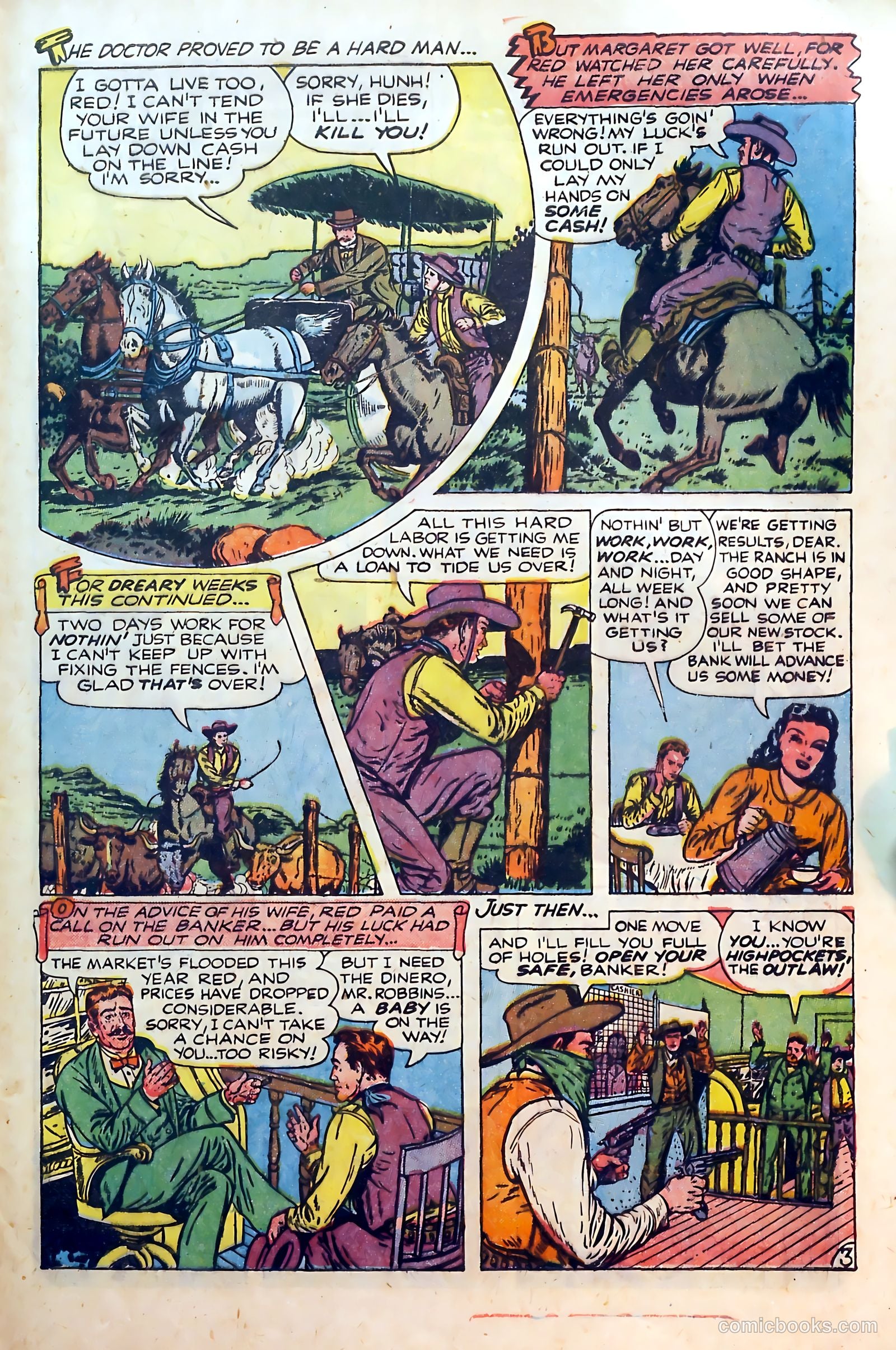 Border Patrol #3 (1951) — page 31 of 36