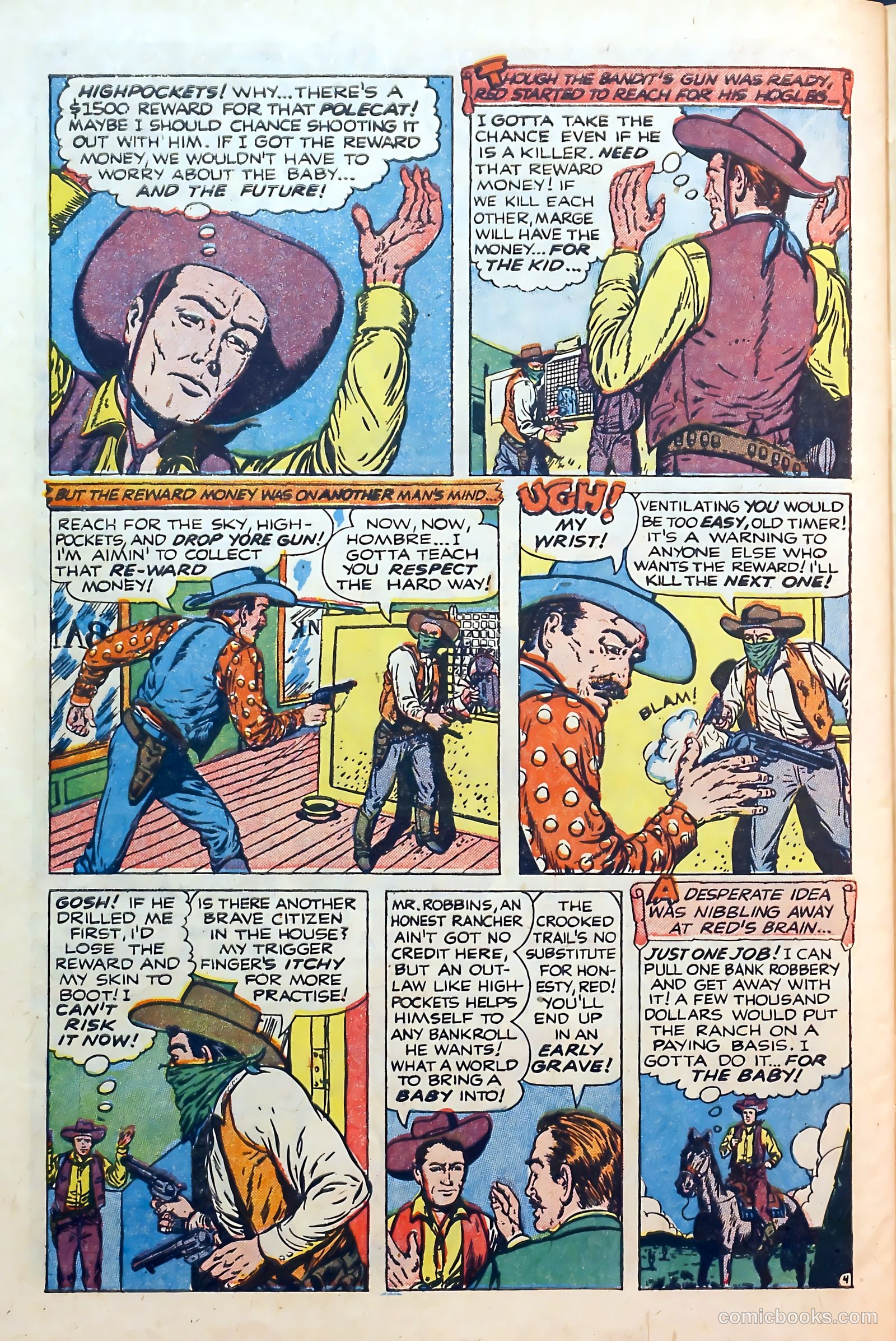 Border Patrol #3 (1951) — page 32 of 36