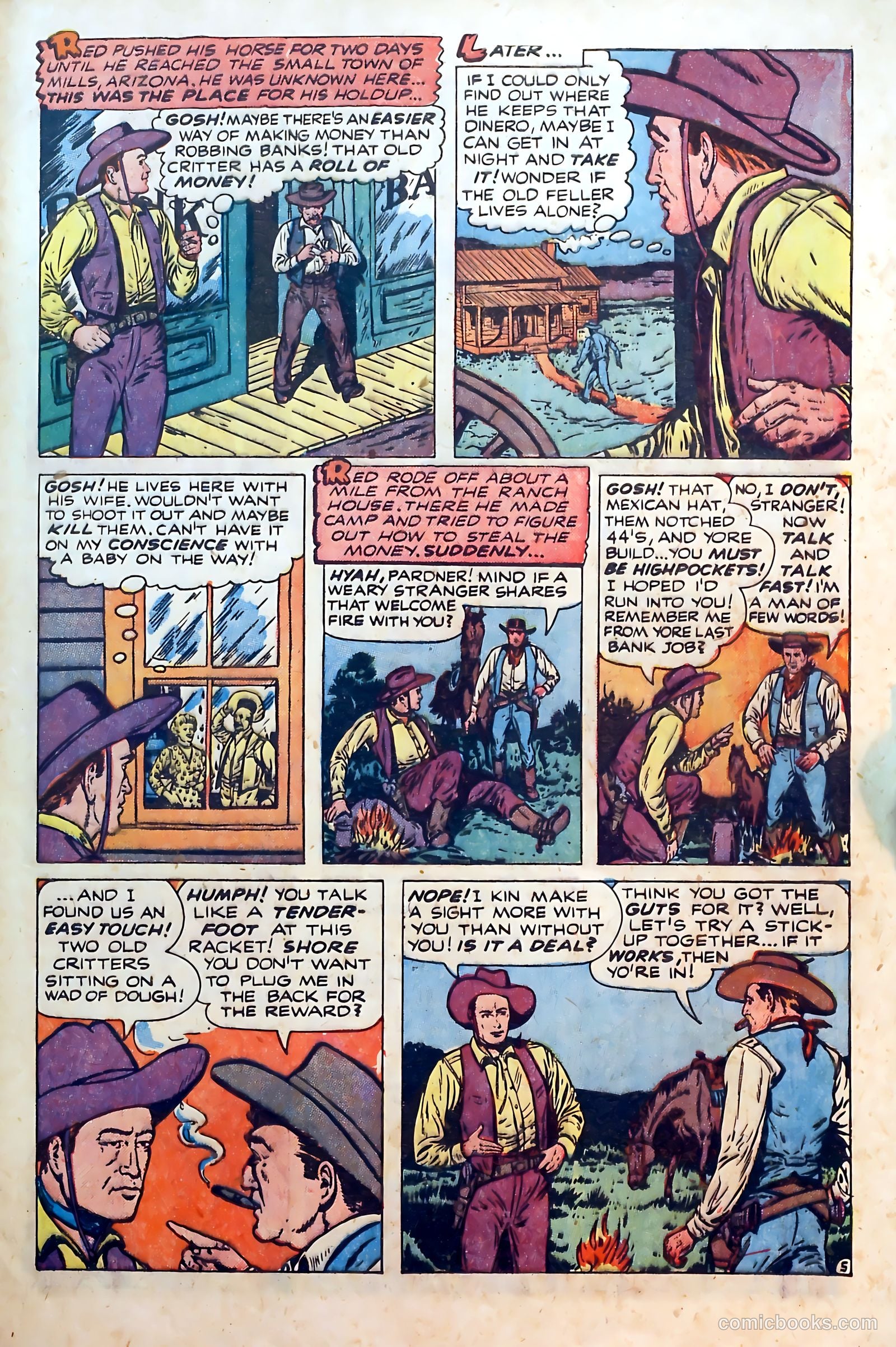Border Patrol #3 (1951) — page 33 of 36