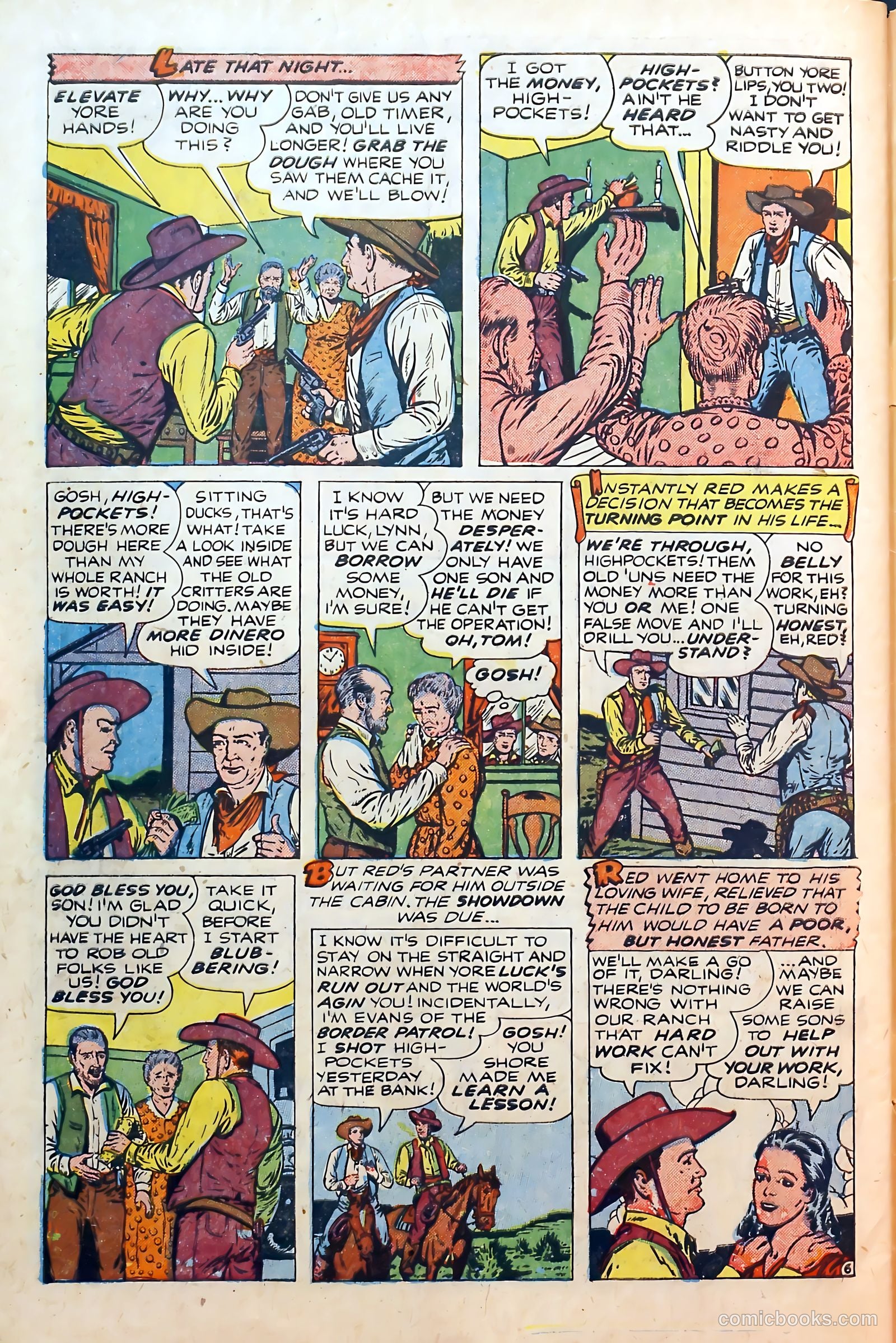 Border Patrol #3 (1951) — page 34 of 36