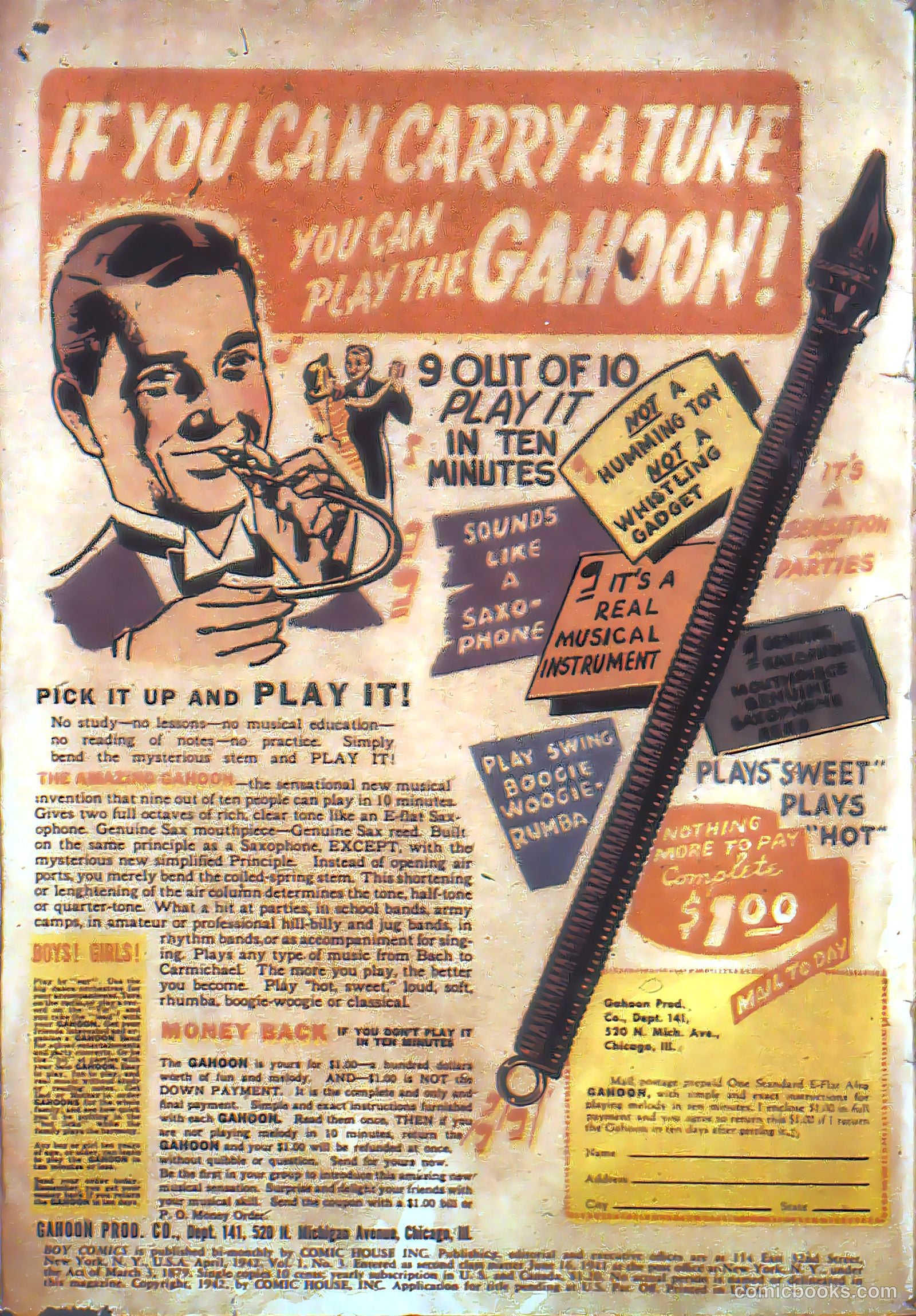 Boy Comics #3 (1941) — page 2 of 68