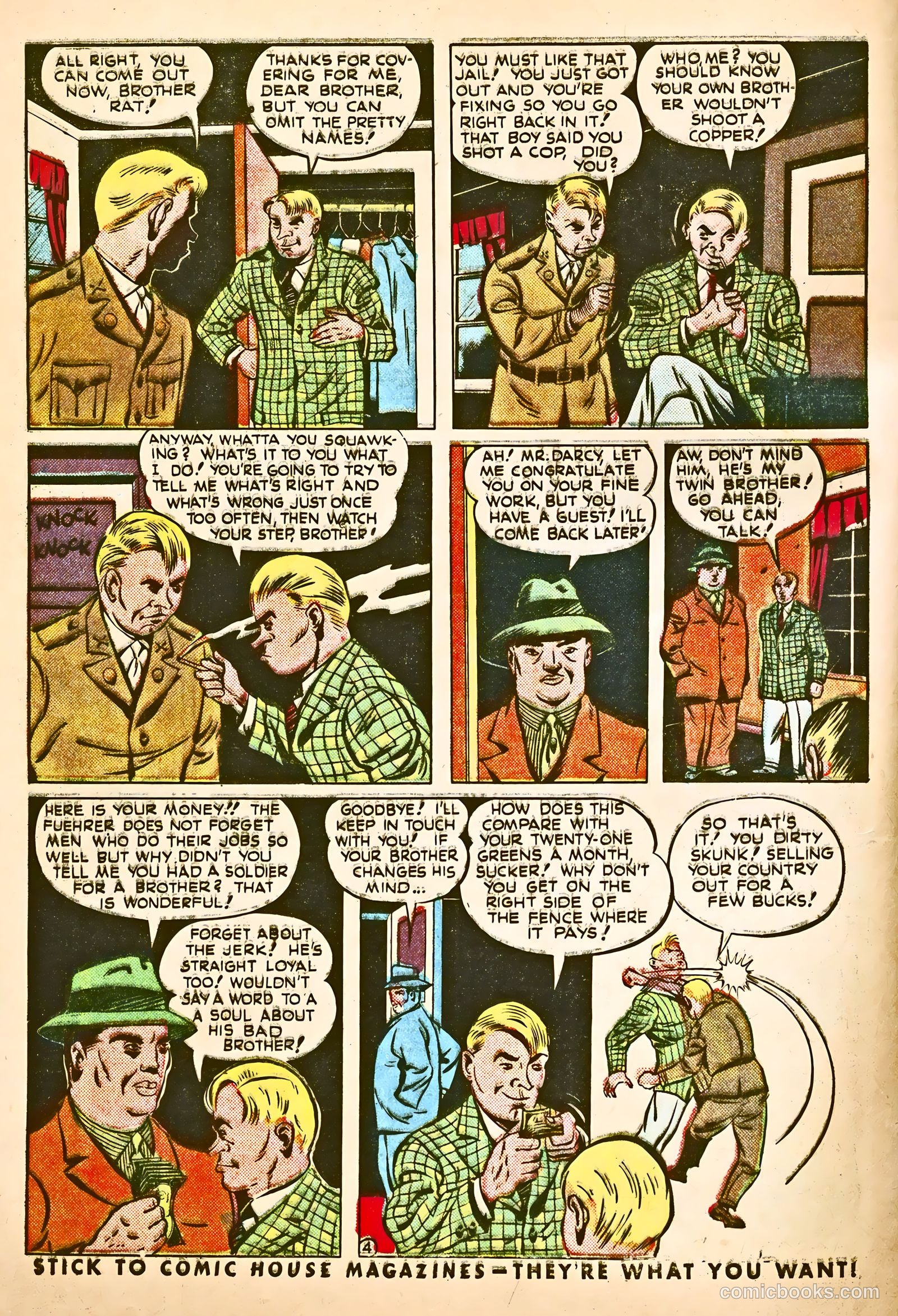 Boy Comics #5 (1942) — page 6 of 67