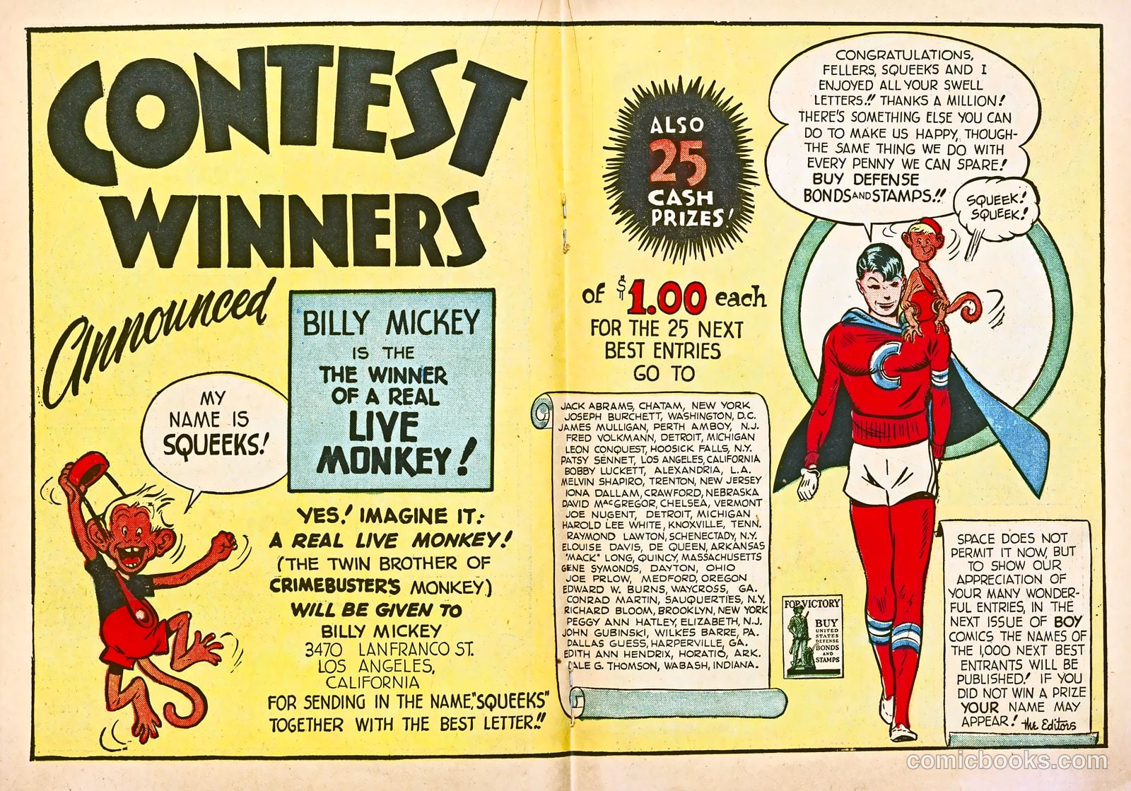Boy Comics #5 (1942) — page 34 of 67