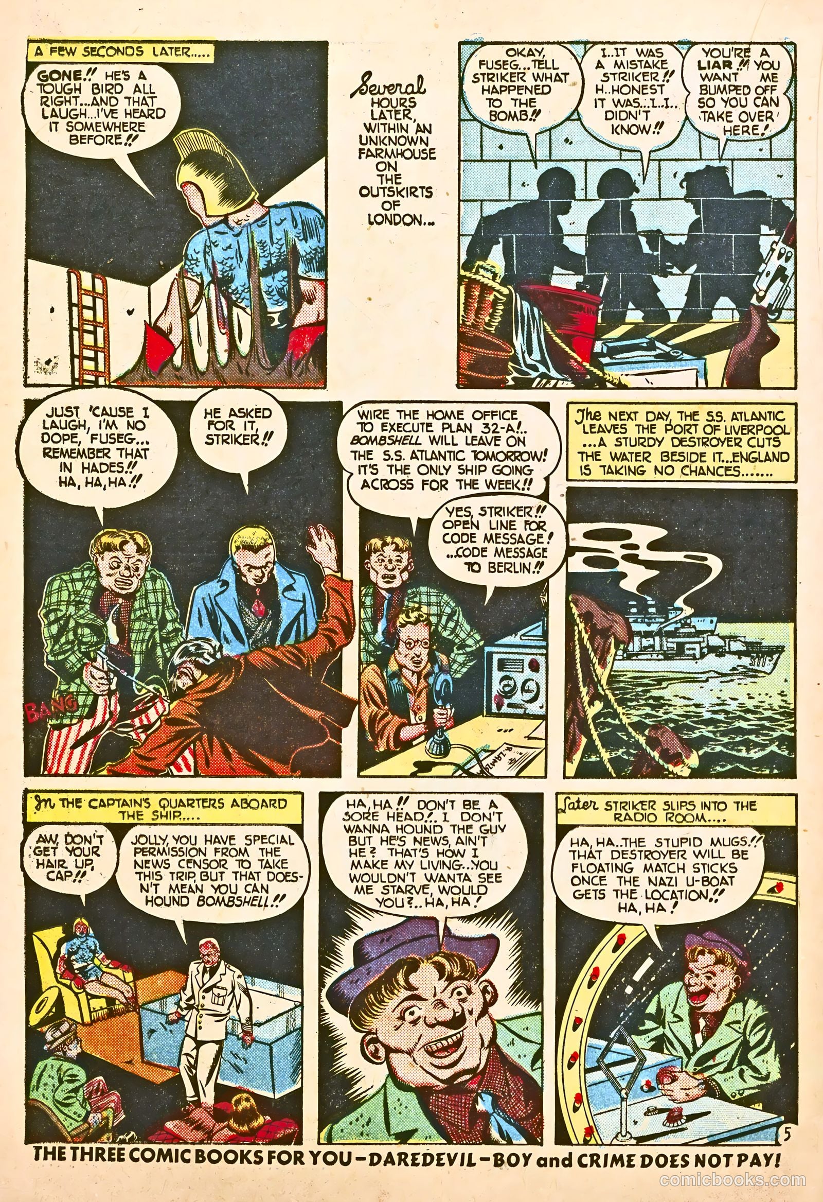 Boy Comics #5 (1942) — page 39 of 67