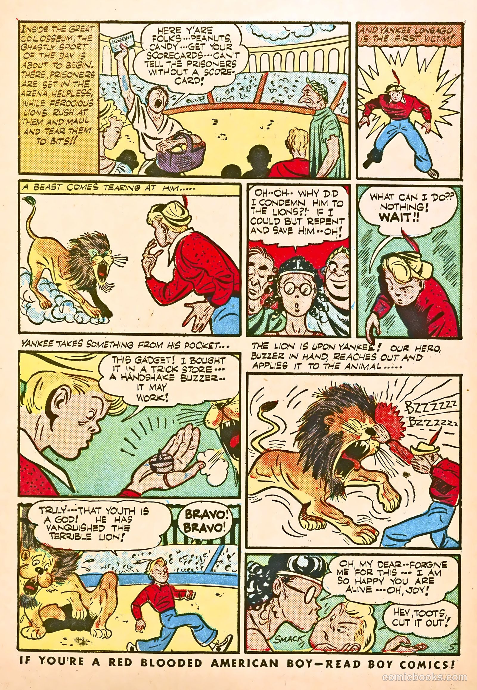 Boy Comics #5 (1942) — page 63 of 67