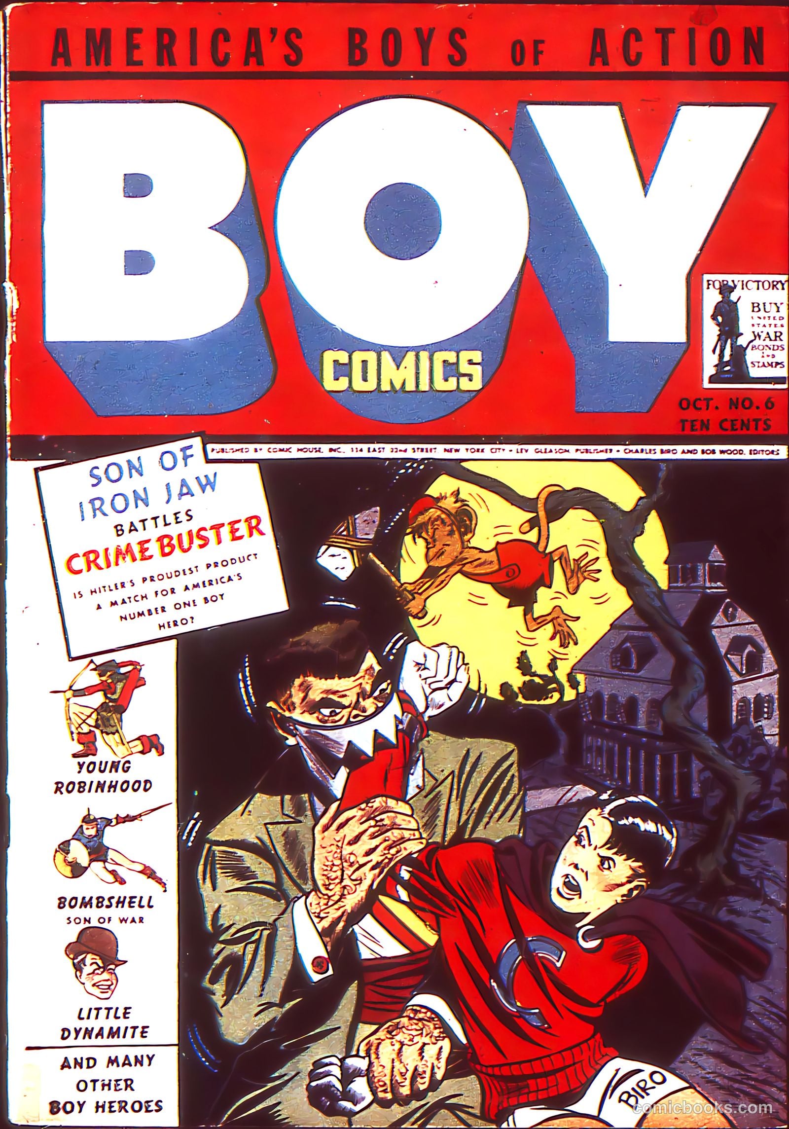 Boy Comics #6 (1942) — page 2 of 69