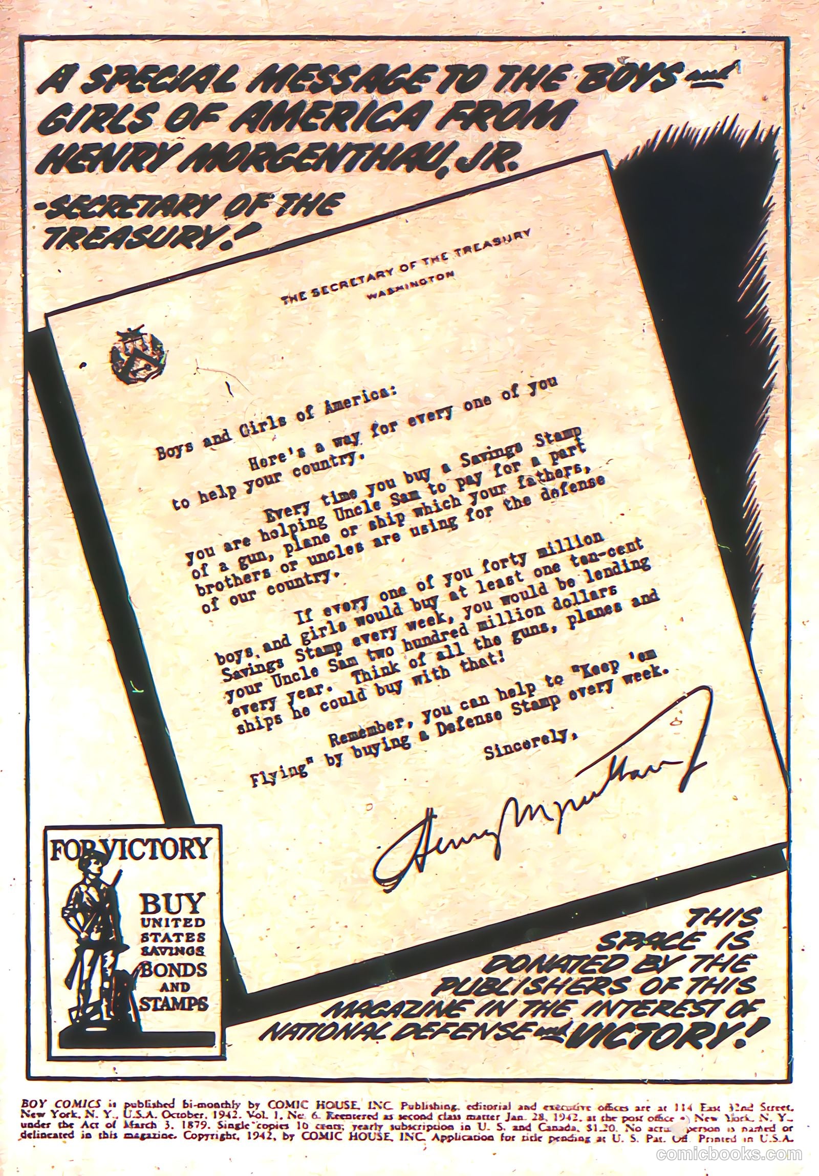 Boy Comics #6 (1942) — page 3 of 69
