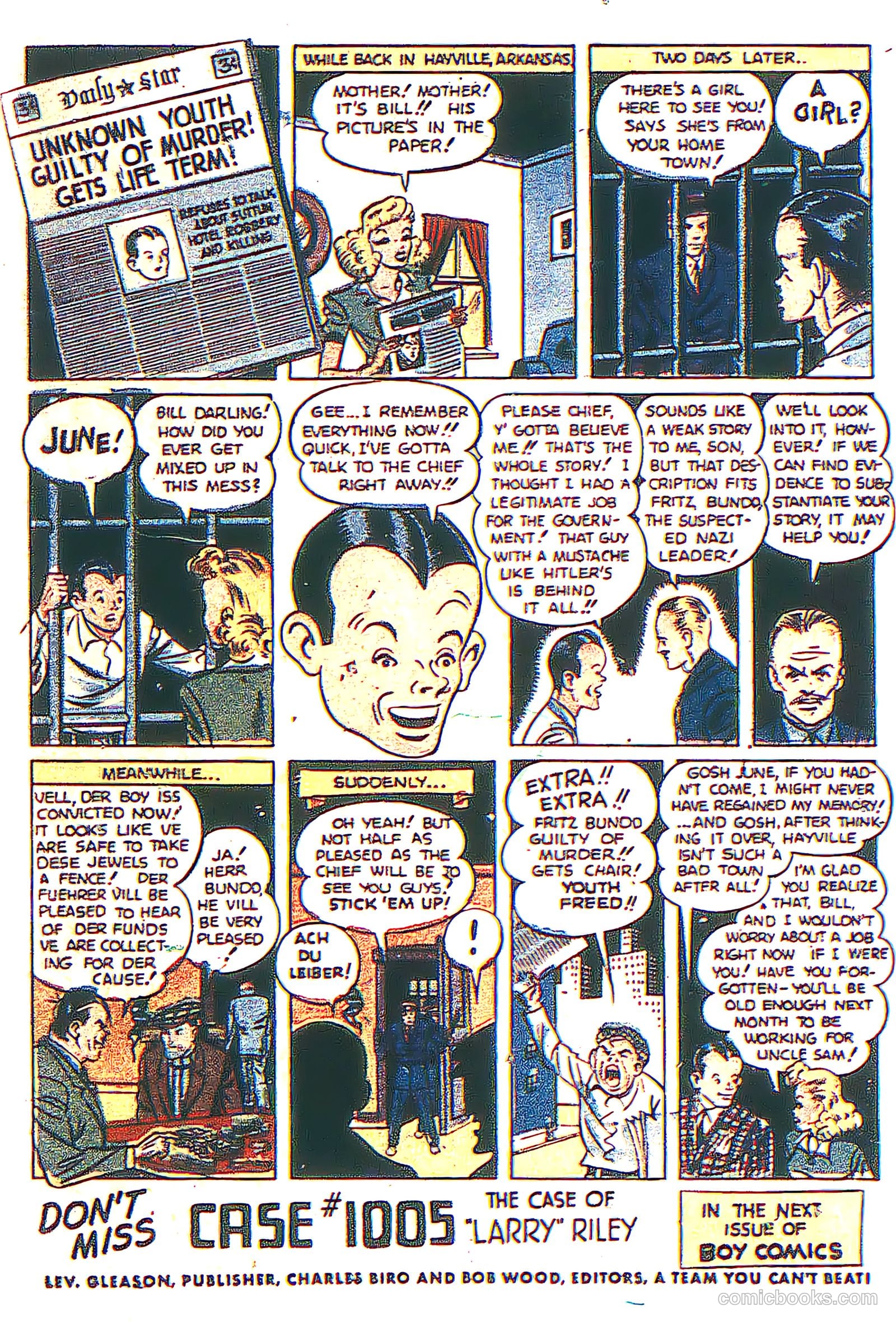 Boy Comics #6 (1942) — page 22 of 69