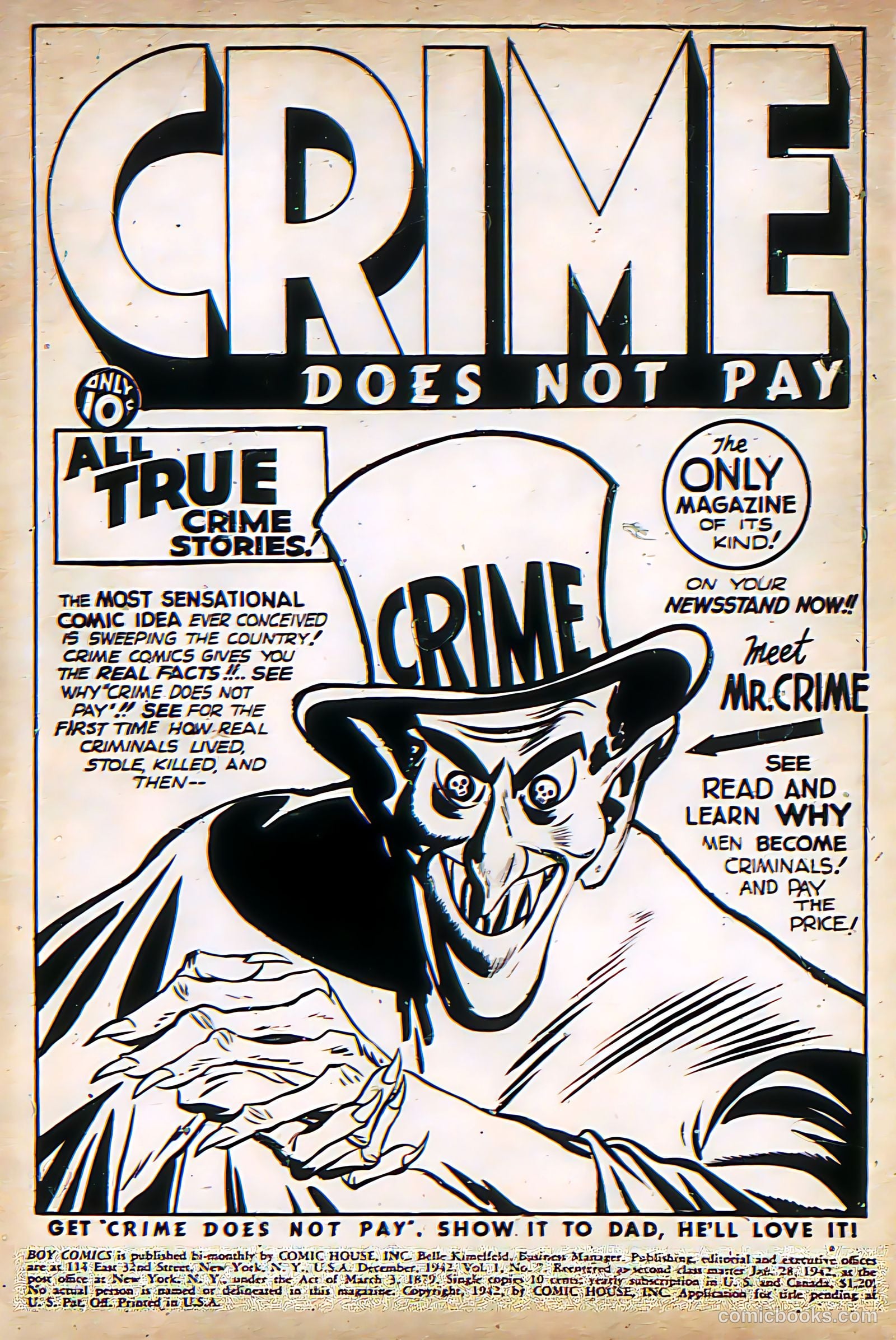 Boy Comics #7 (1942) — page 2 of 68