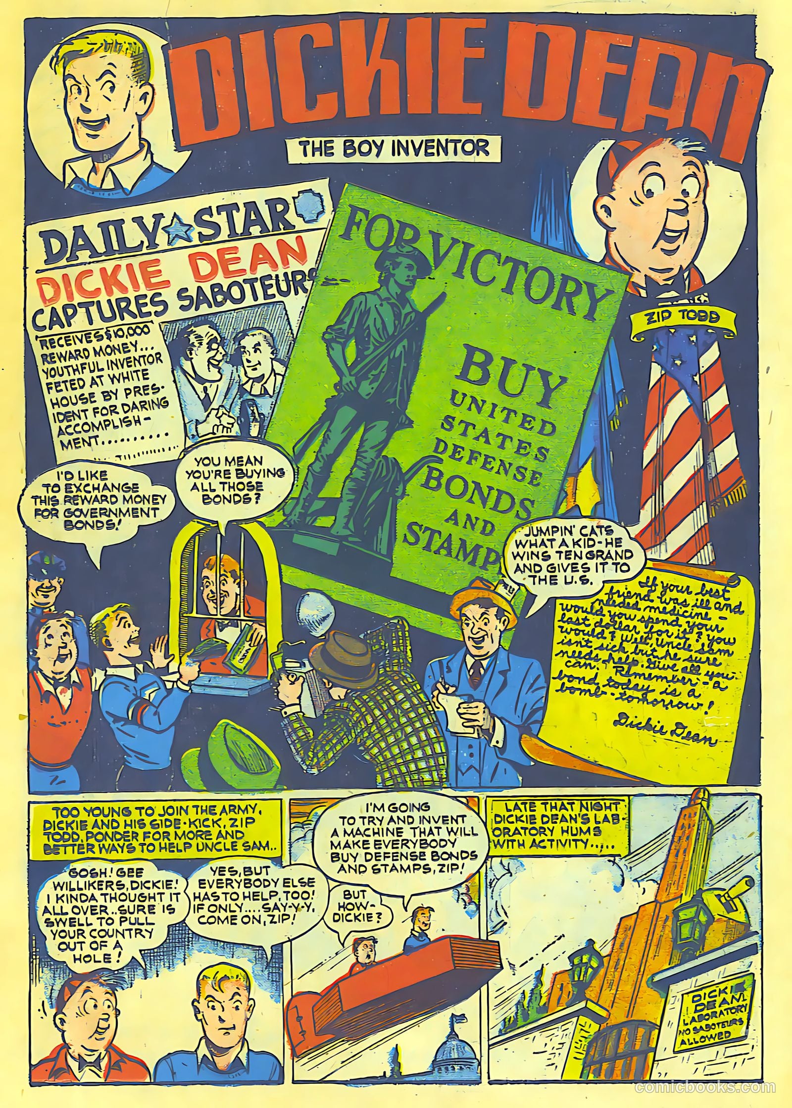 Boy Comics #7 (1942) — page 34 of 68