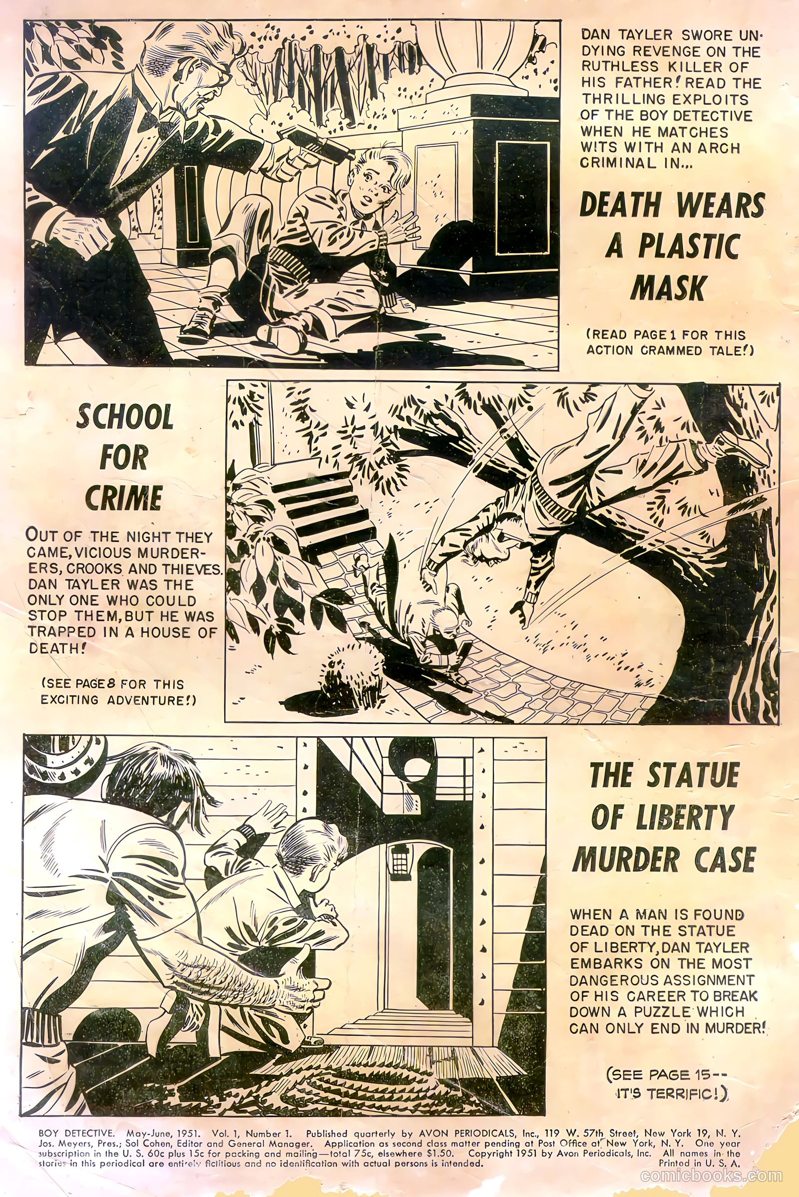 Boy Detective #1 (1951) — page 2 of 36