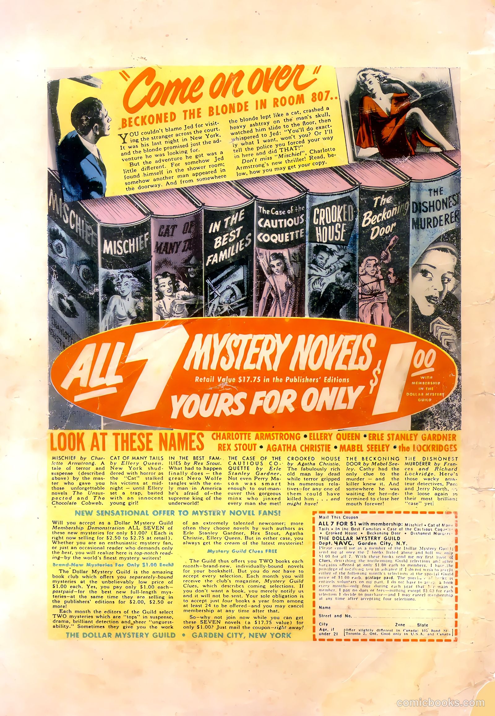 Boy Detective #1 (1951) — page 36 of 36