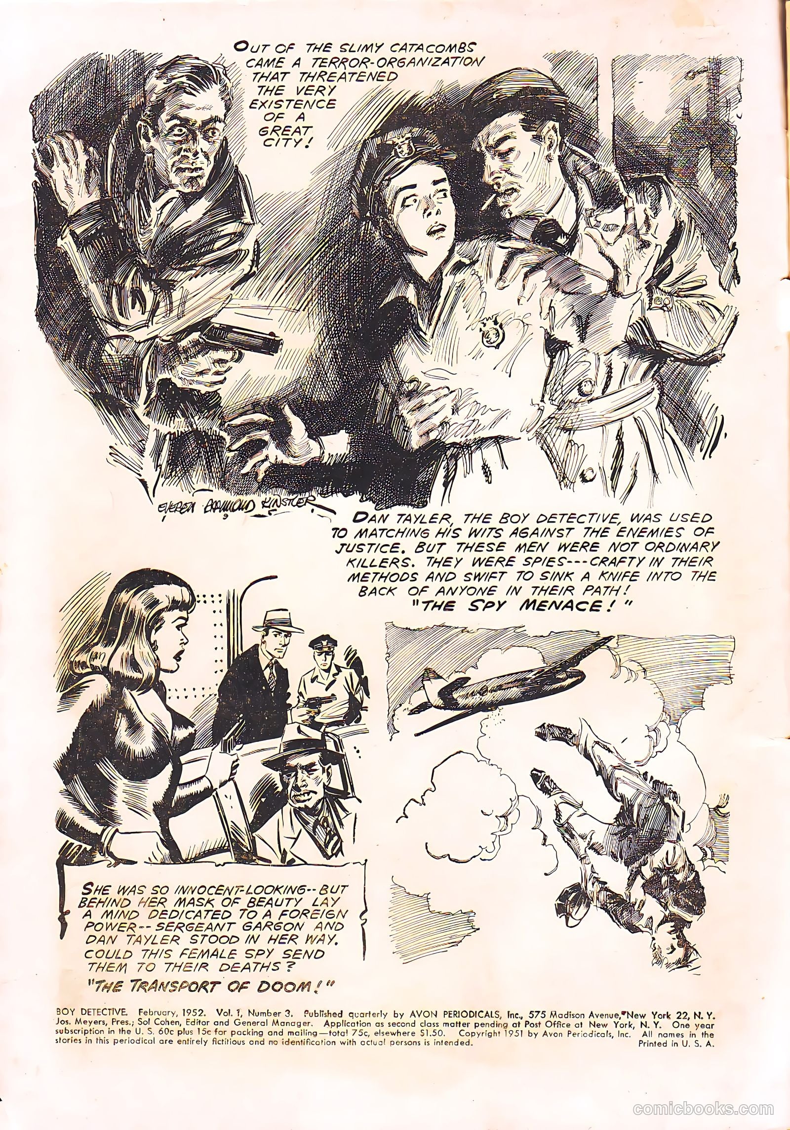 Boy Detective #3 (1952) — page 2 of 36