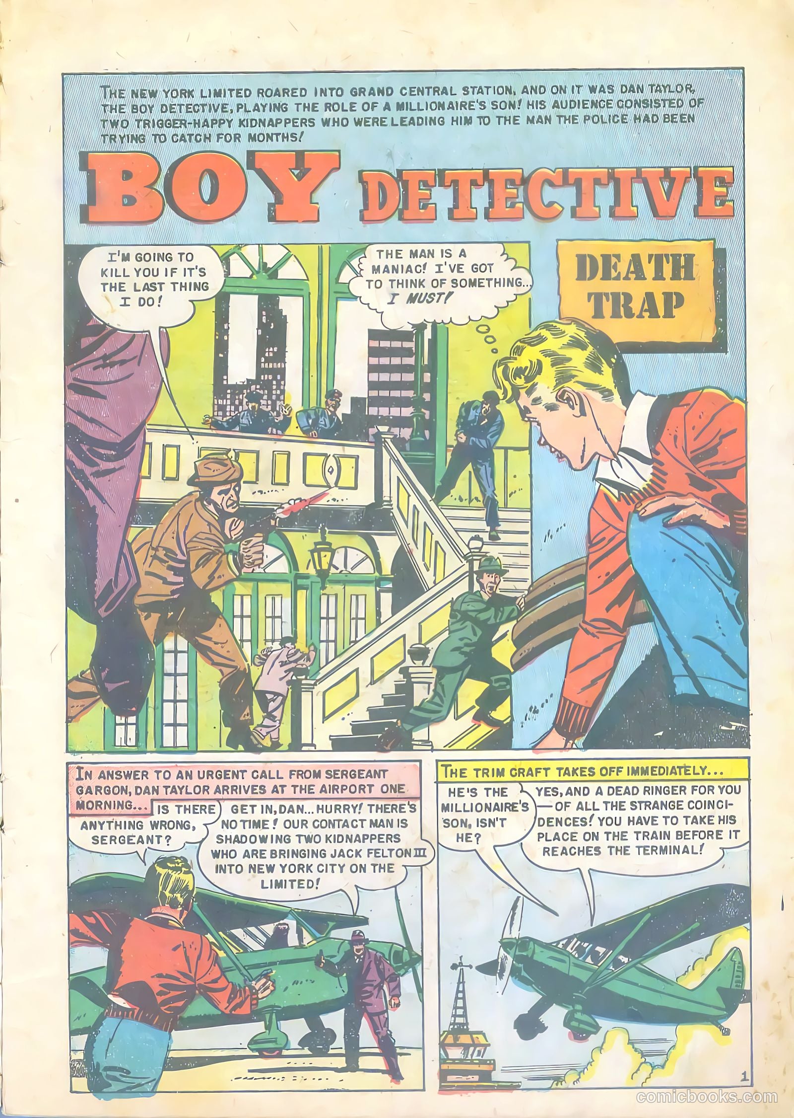 Boy Detective #4 (1952) — page 3 of 36