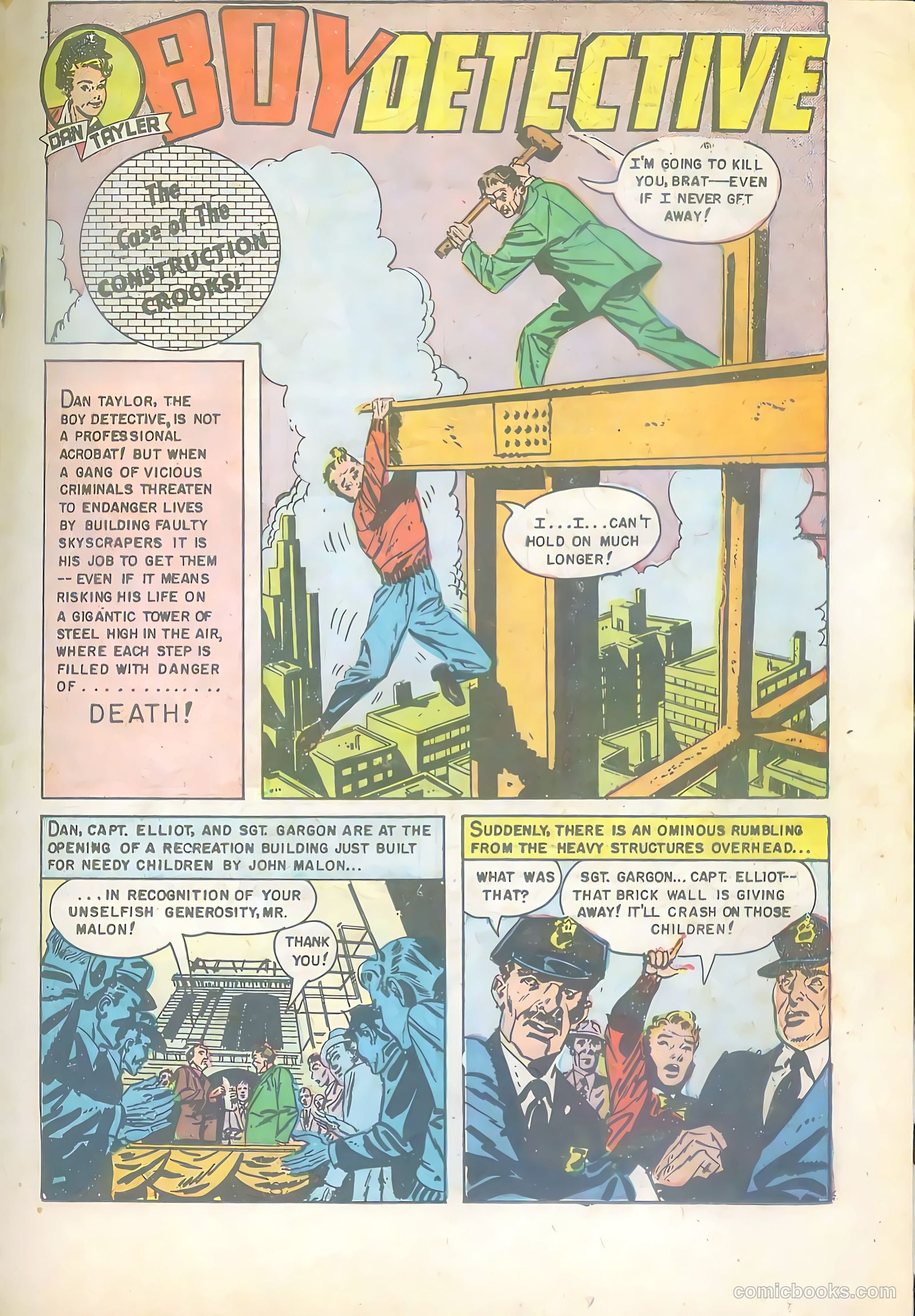 Boy Detective #4 (1952) — page 19 of 36