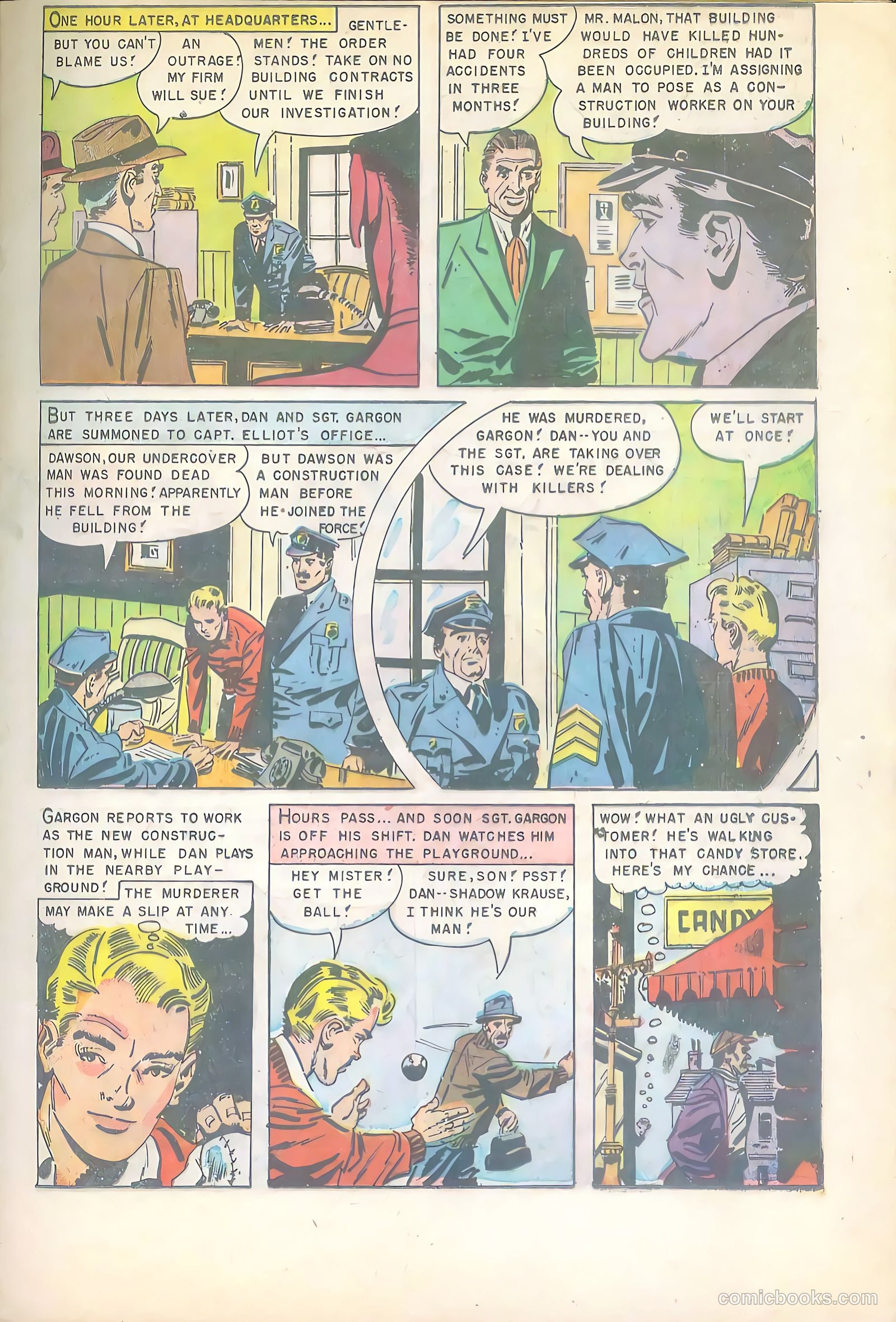 Boy Detective #4 (1952) — page 21 of 36