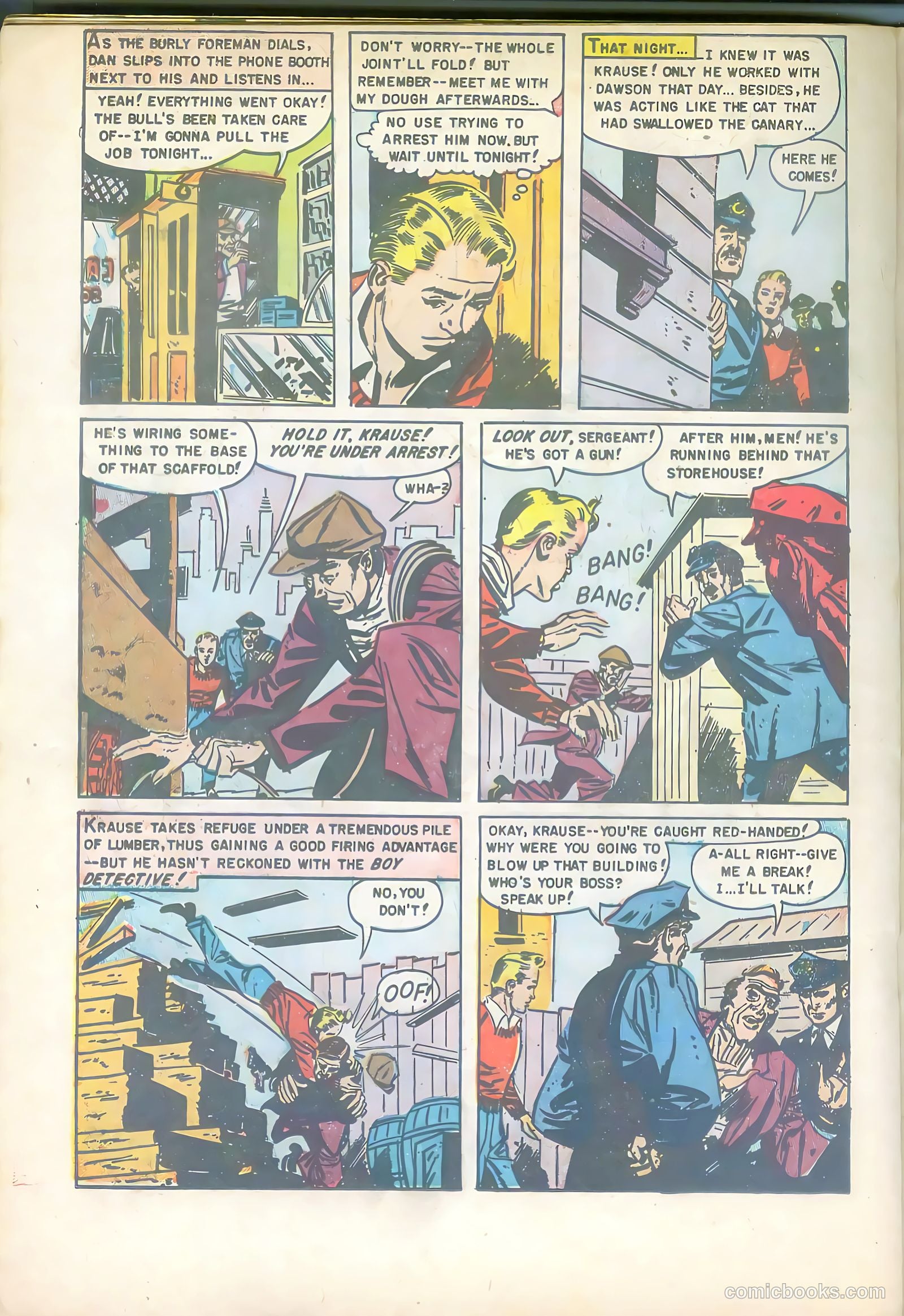 Boy Detective #4 (1952) — page 22 of 36