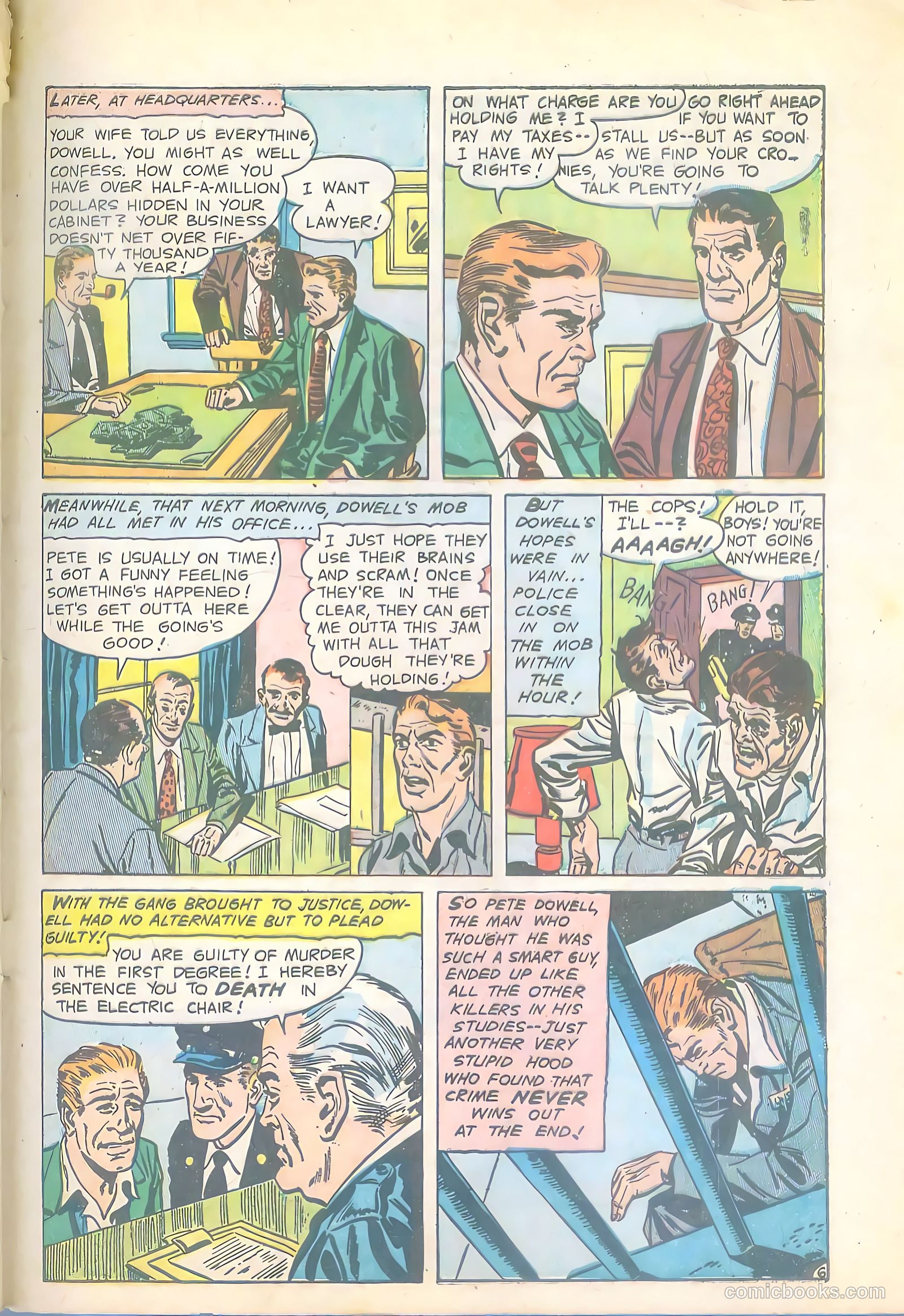 Boy Detective #4 (1952) — page 33 of 36