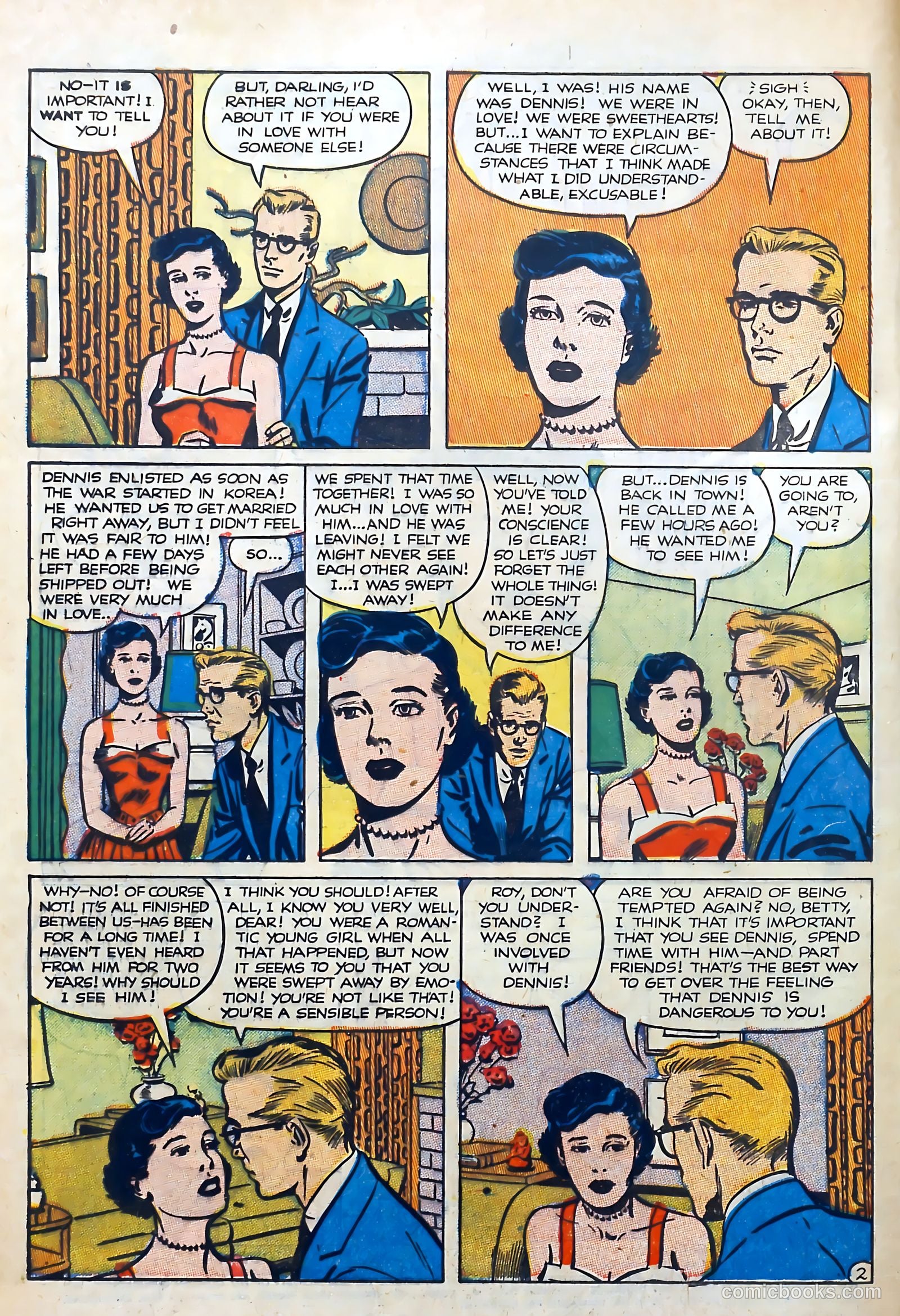 Boy Loves Girl #25 (1952) — page 4 of 36