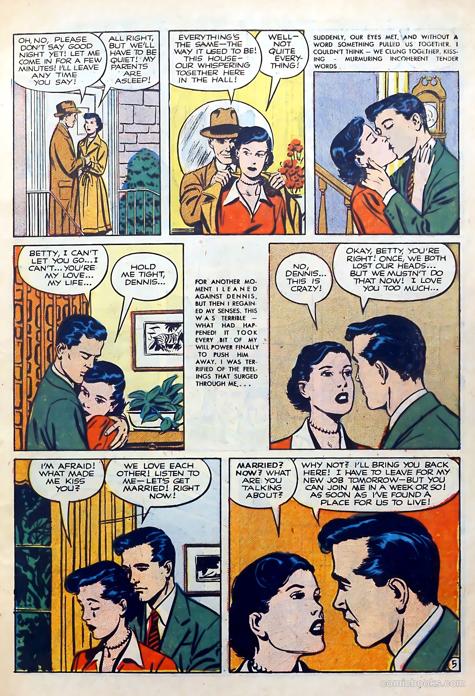 Boy Loves Girl #25 (1952) — page 7 of 36