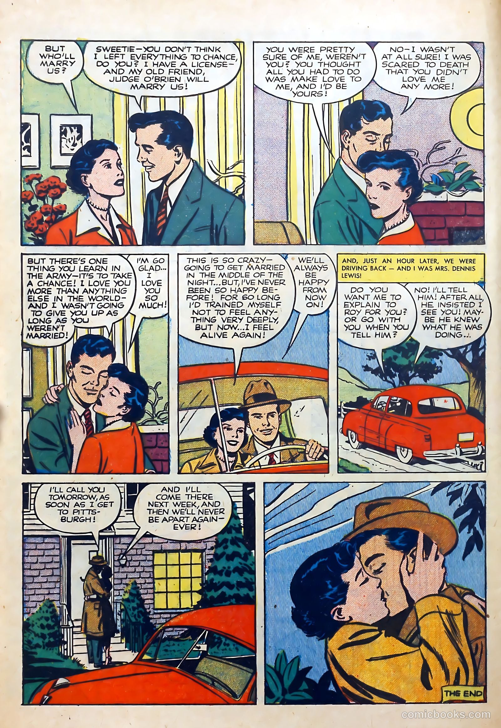 Boy Loves Girl #25 (1952) — page 8 of 36
