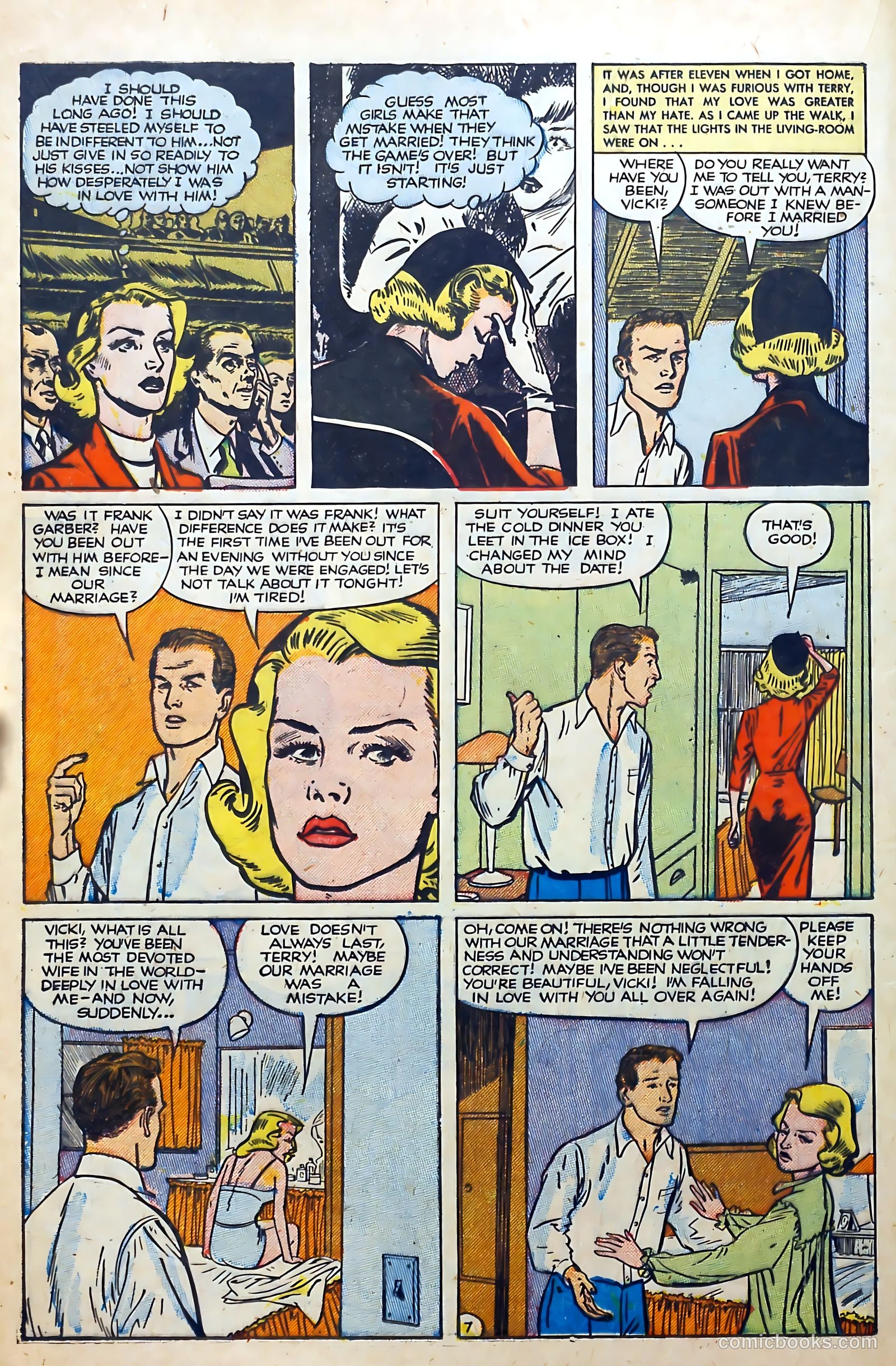 Boy Loves Girl #25 (1952) — page 16 of 36