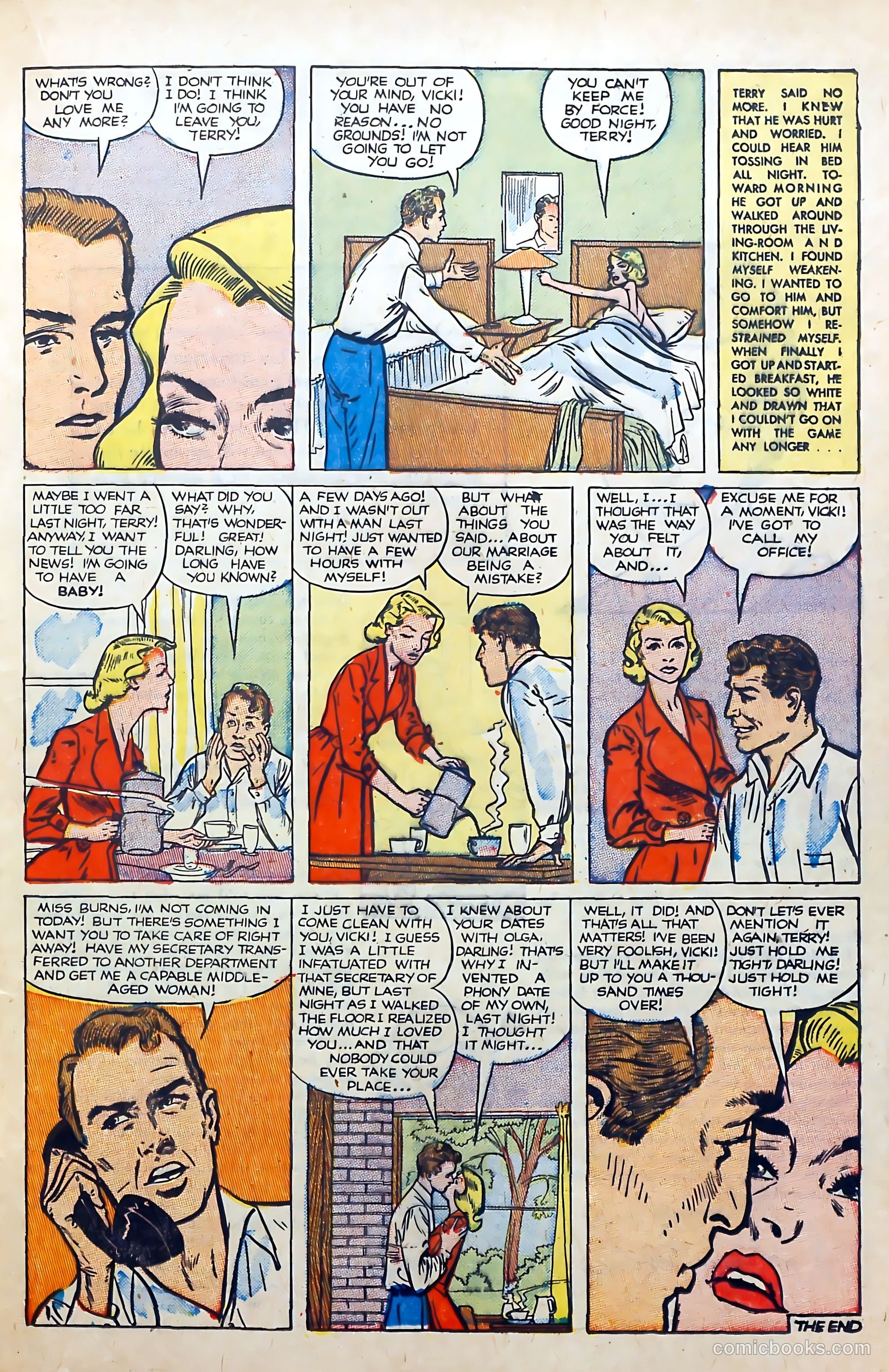 Boy Loves Girl #25 (1952) — page 17 of 36