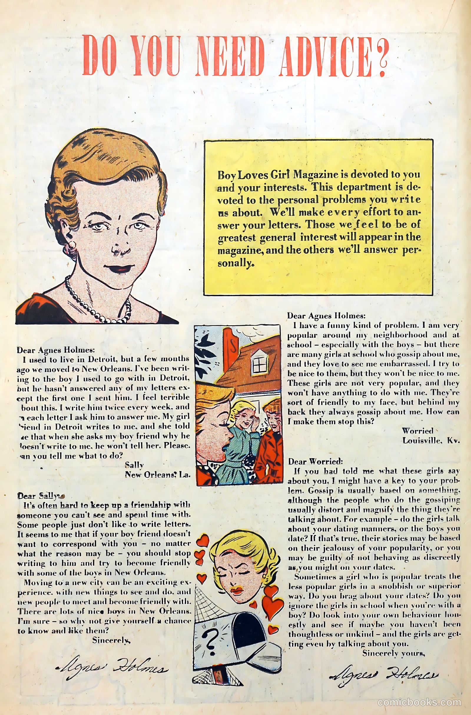 Boy Loves Girl #25 (1952) — page 18 of 36