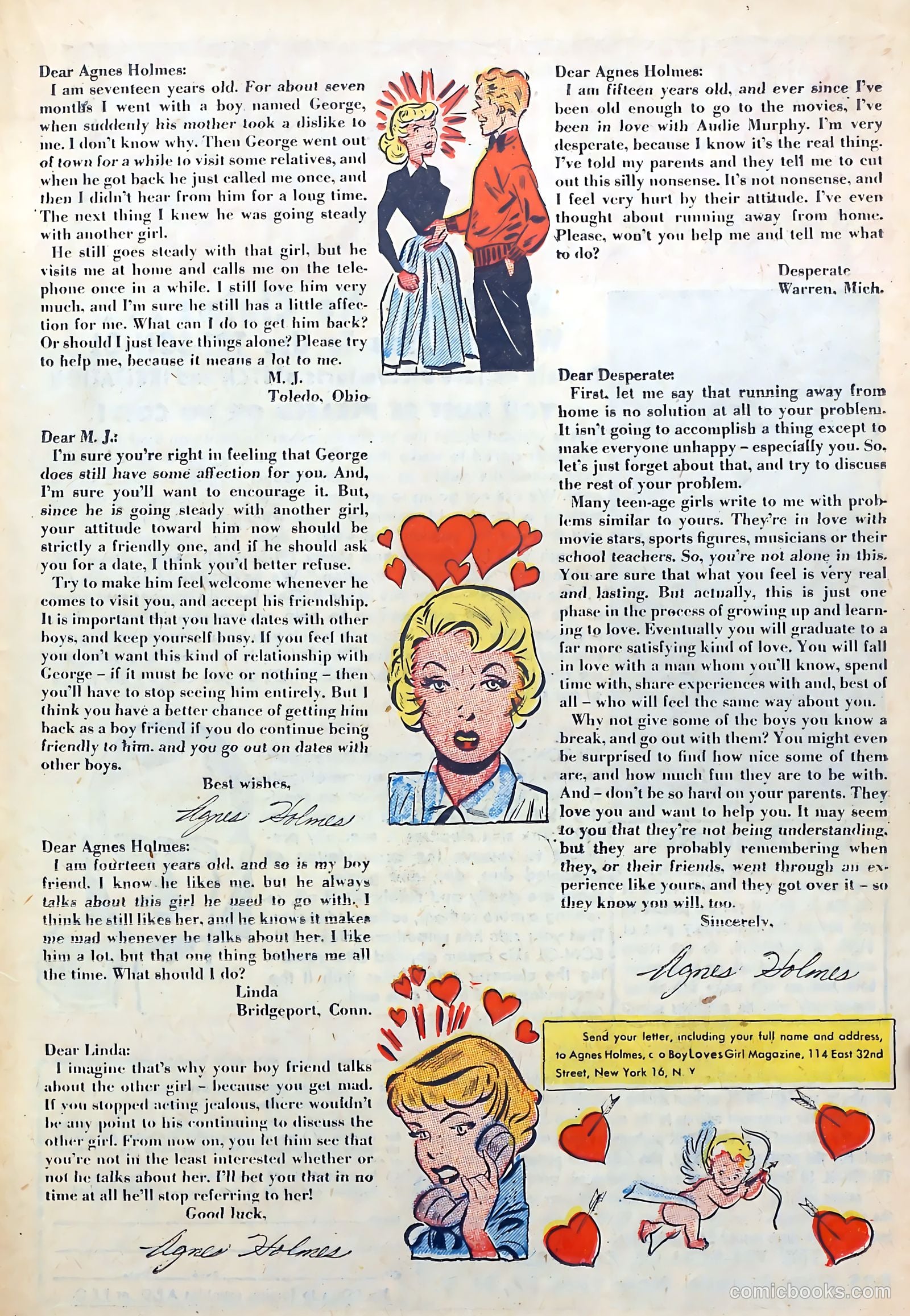 Boy Loves Girl #25 (1952) — page 19 of 36