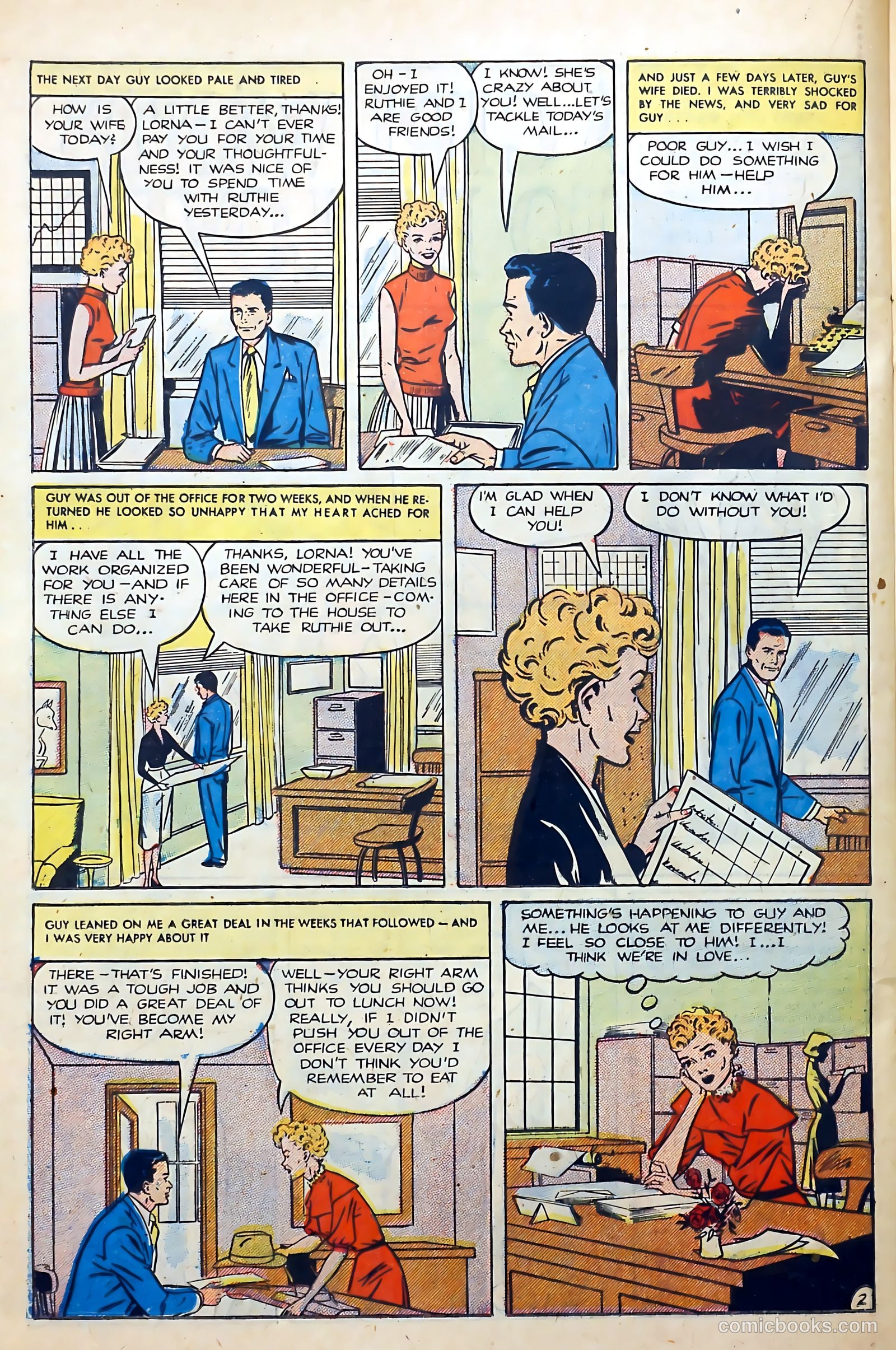 Boy Loves Girl #25 (1952) — page 22 of 36