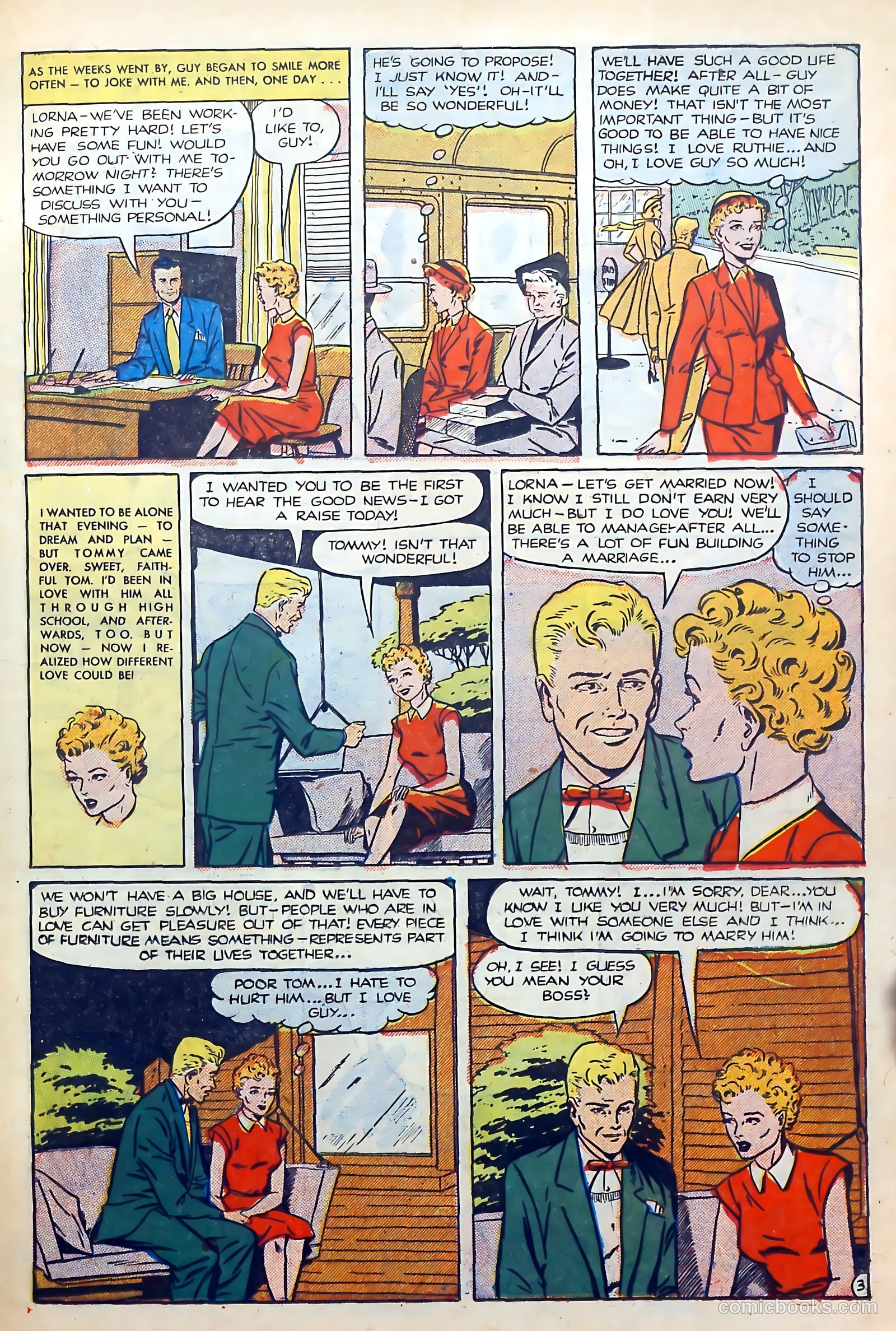 Boy Loves Girl #25 (1952) — page 23 of 36