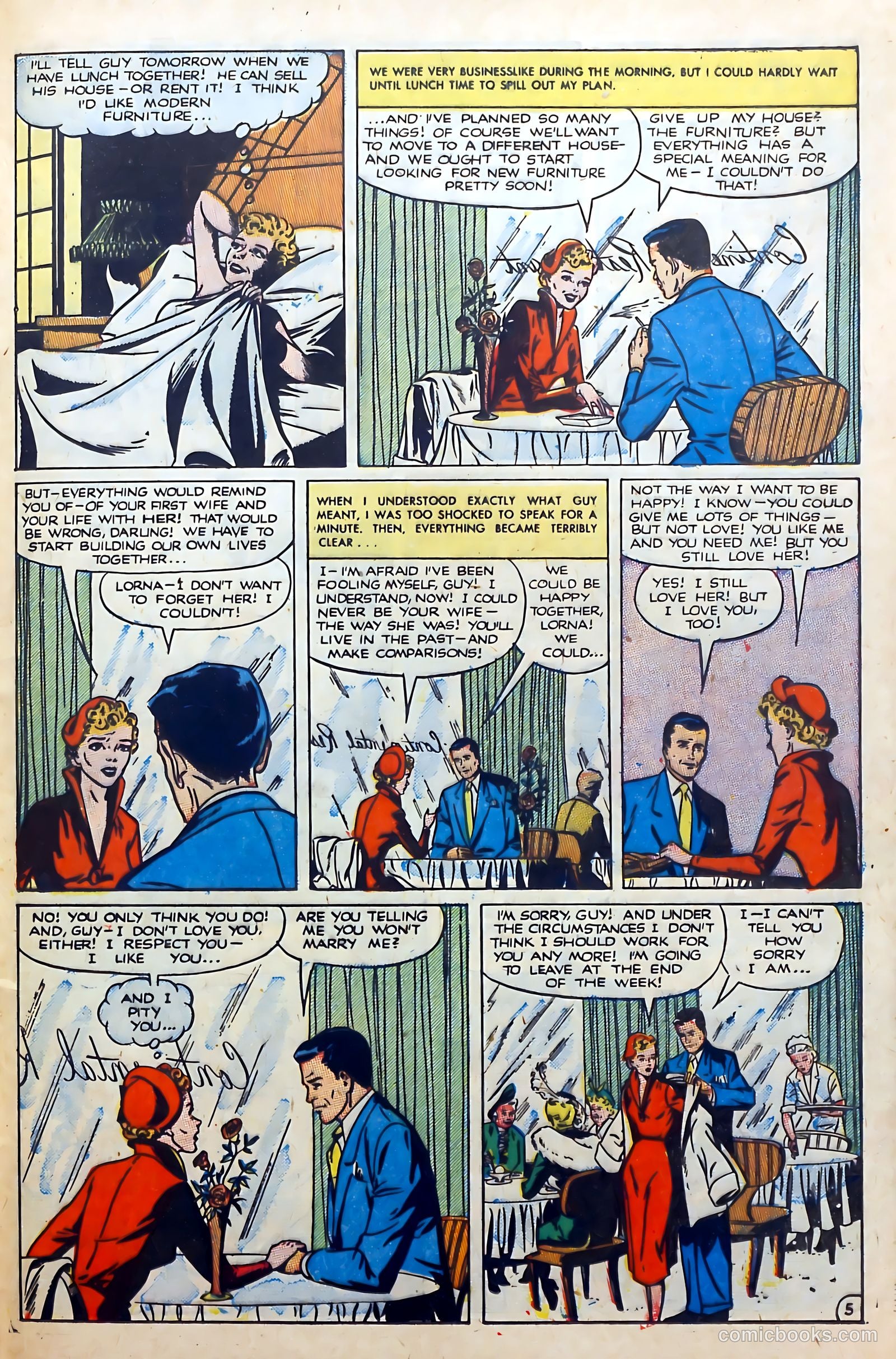 Boy Loves Girl #25 (1952) — page 25 of 36