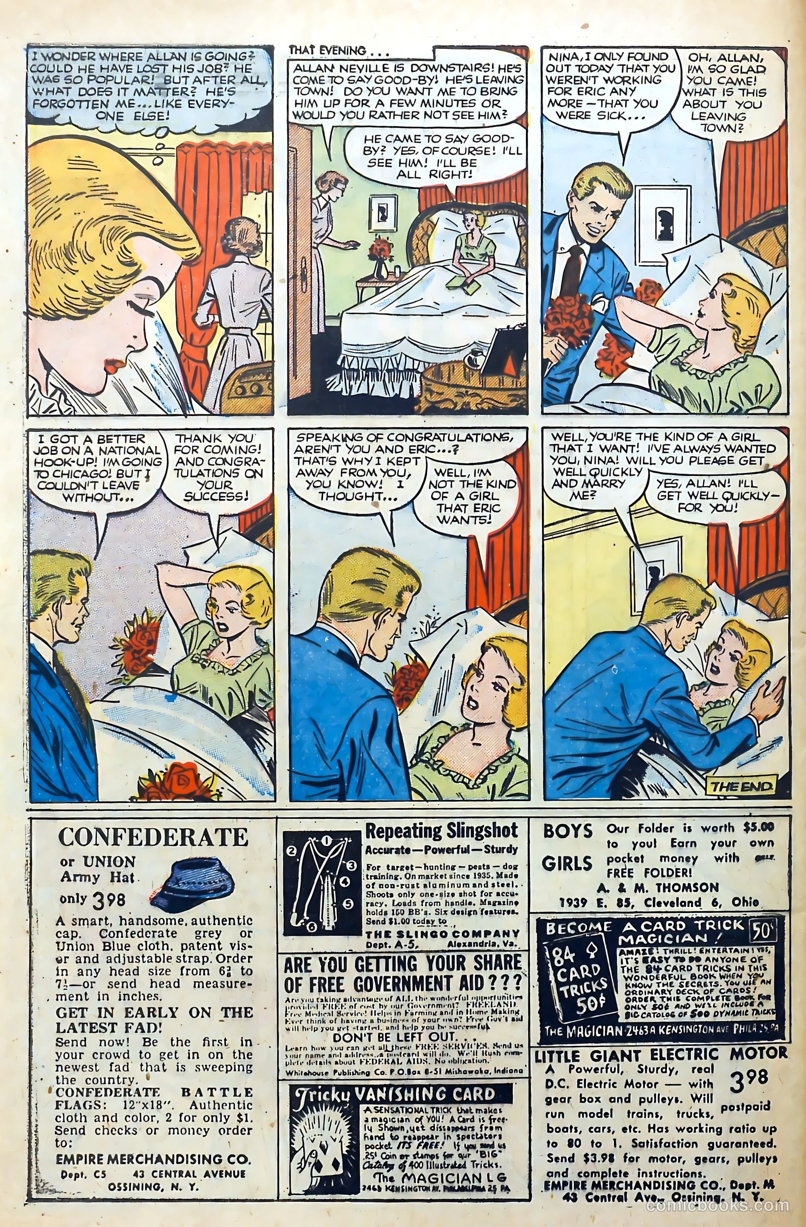 Boy Loves Girl #25 (1952) — page 32 of 36