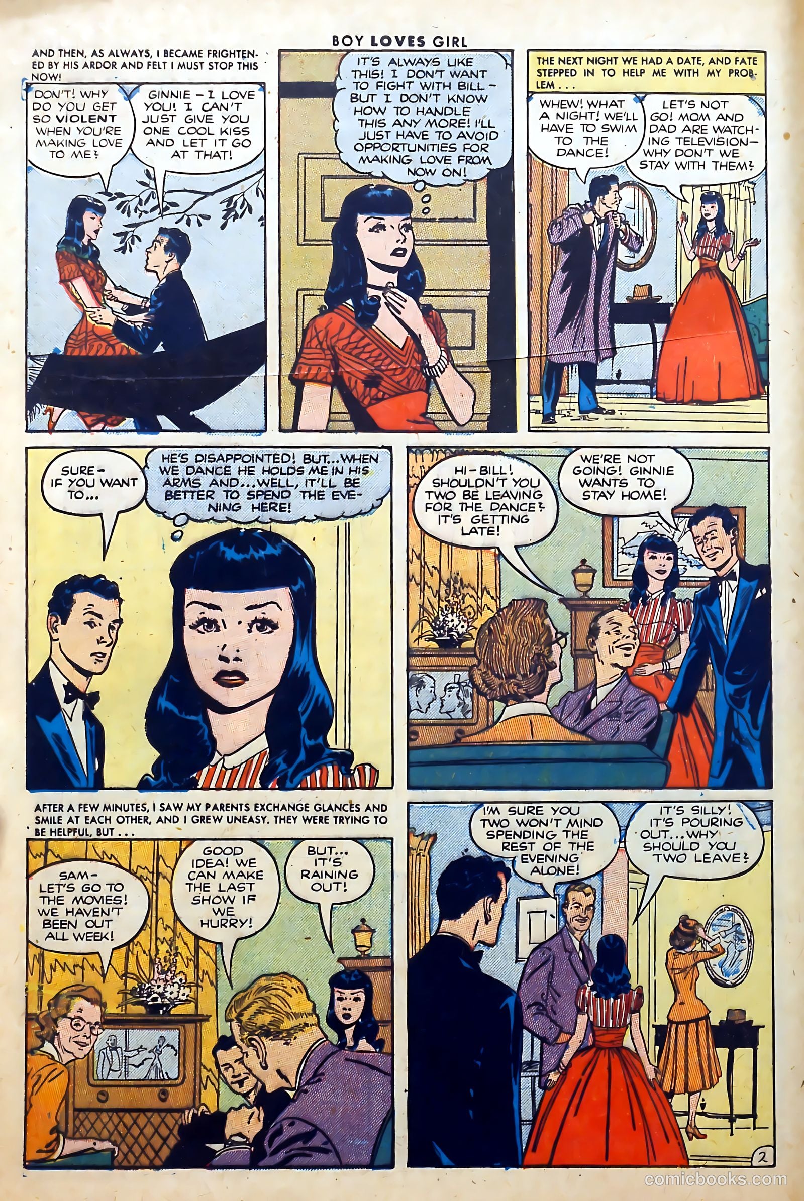 Boy Loves Girl #26 (1952) — page 5 of 37