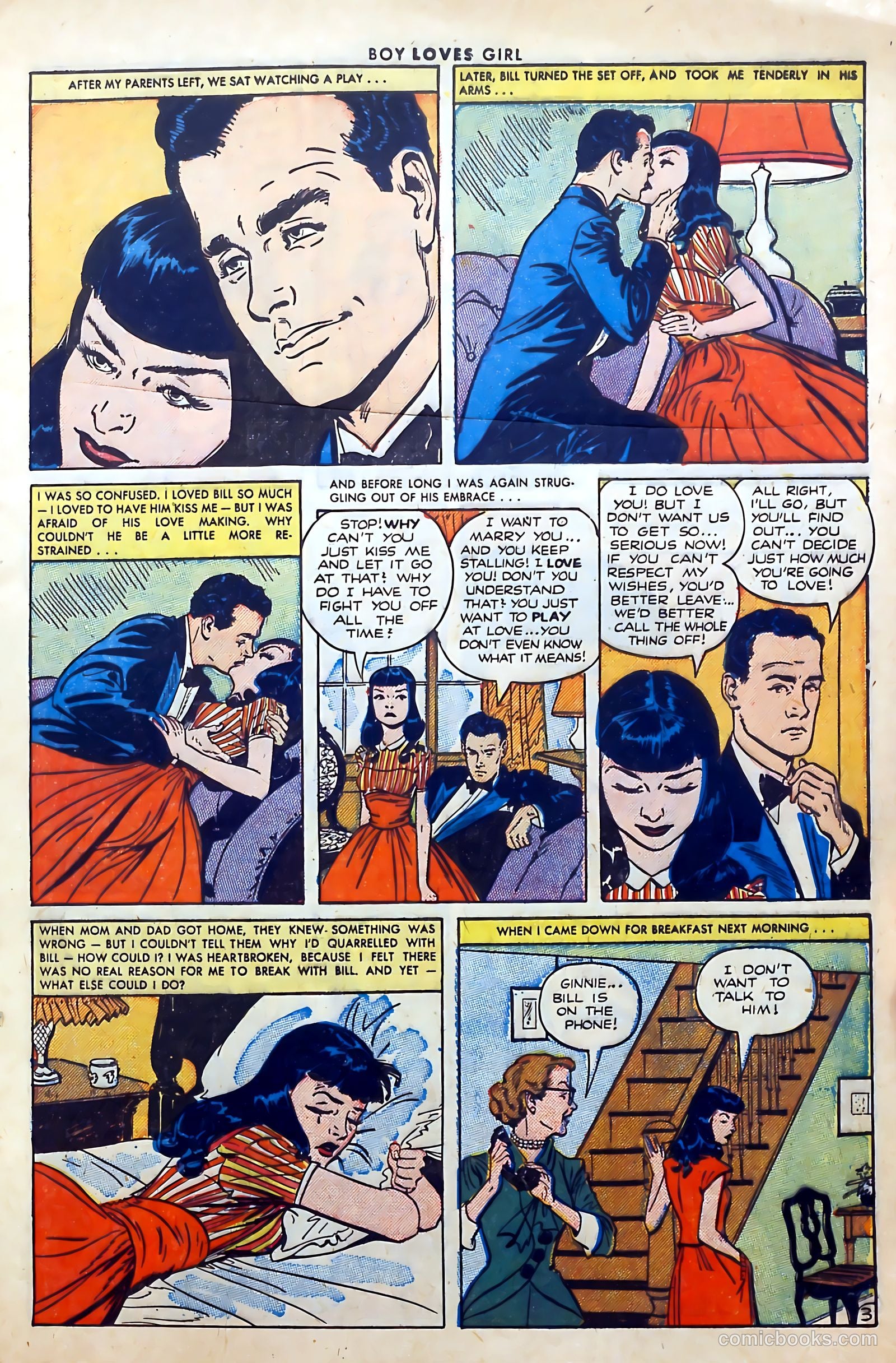 Boy Loves Girl #26 (1952) — page 6 of 37
