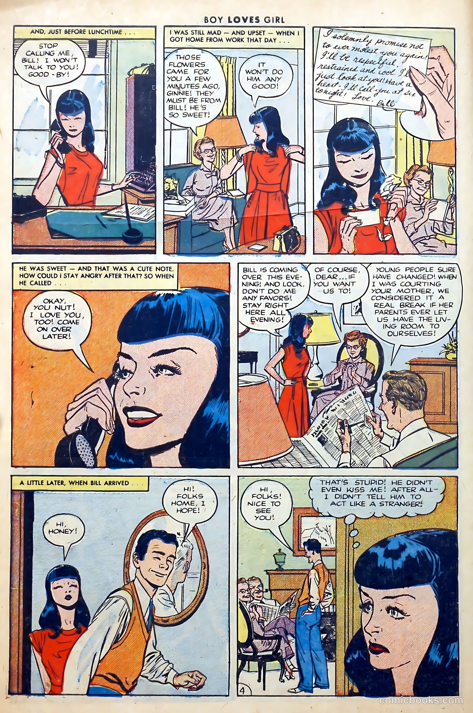 Boy Loves Girl #26 (1952) — page 7 of 37