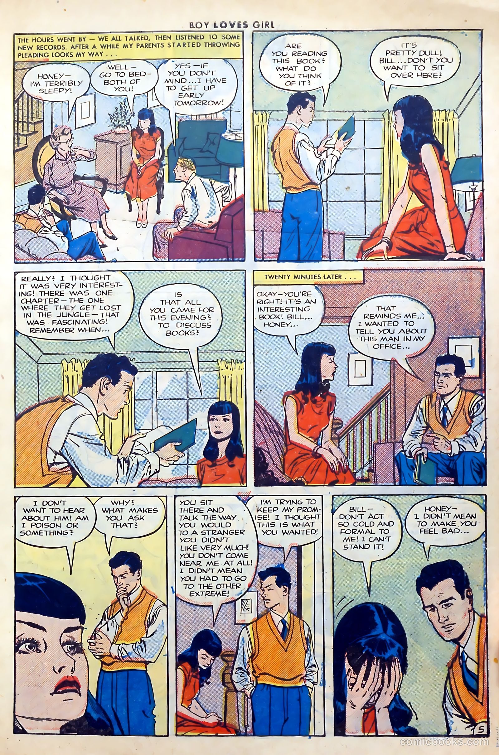 Boy Loves Girl #26 (1952) — page 8 of 37