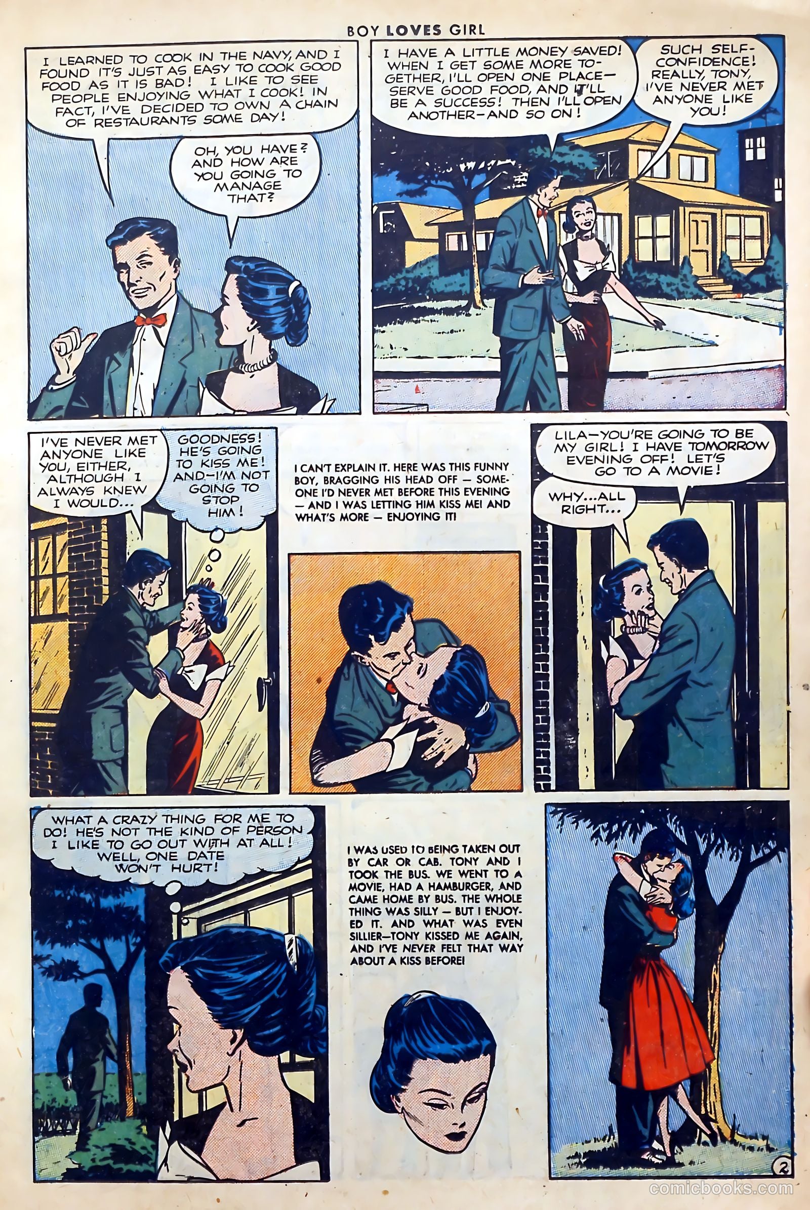 Boy Loves Girl #26 (1952) — page 12 of 37