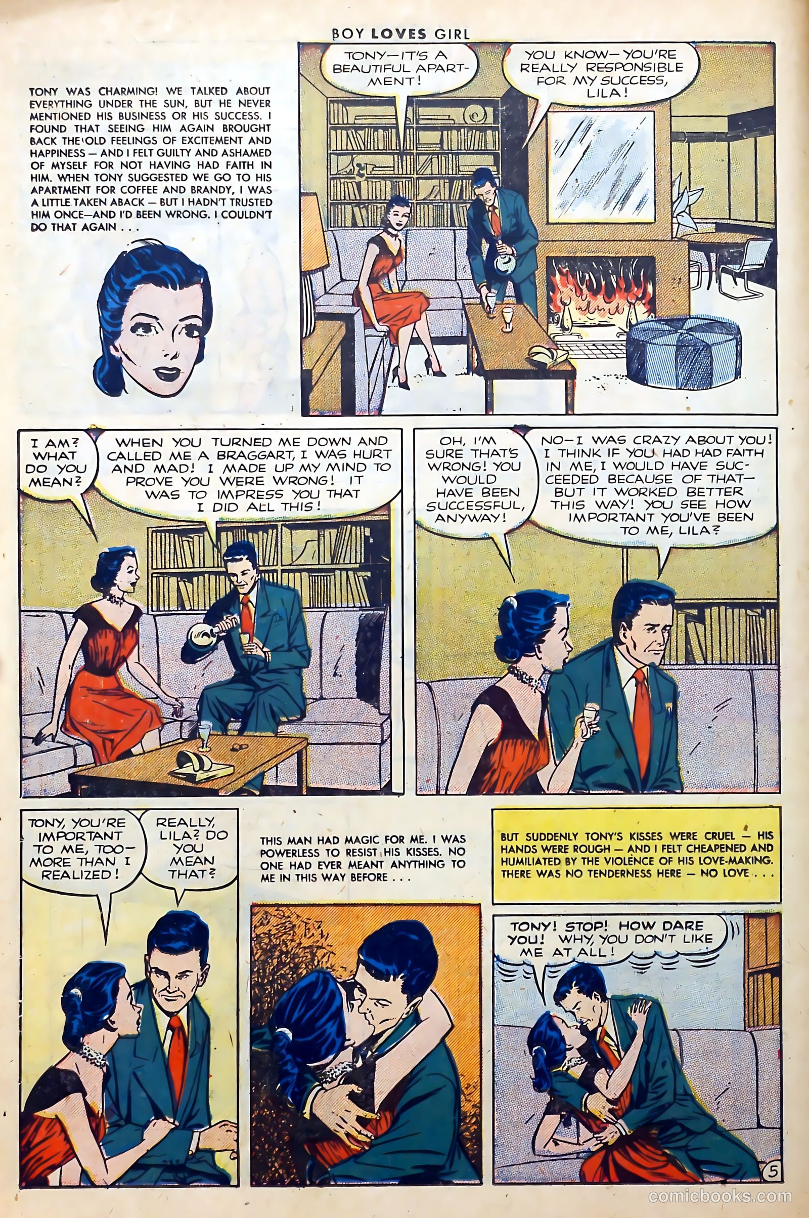 Boy Loves Girl #26 (1952) — page 15 of 37