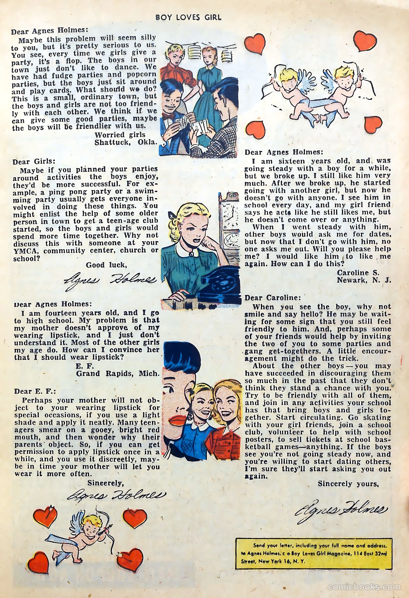 Boy Loves Girl #26 (1952) — page 18 of 37