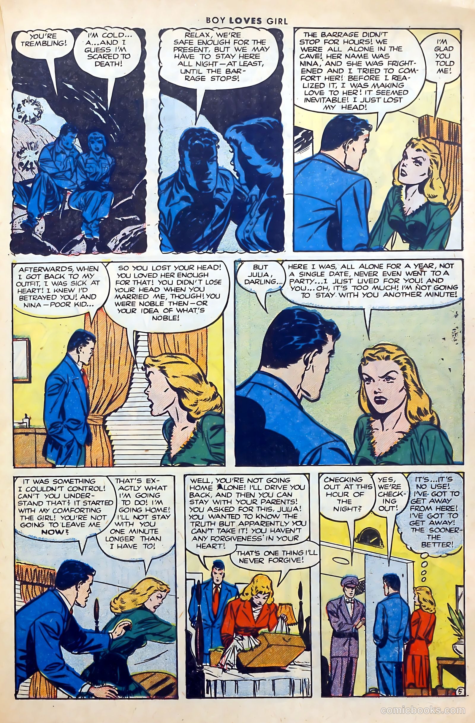 Boy Loves Girl #26 (1952) — page 24 of 37