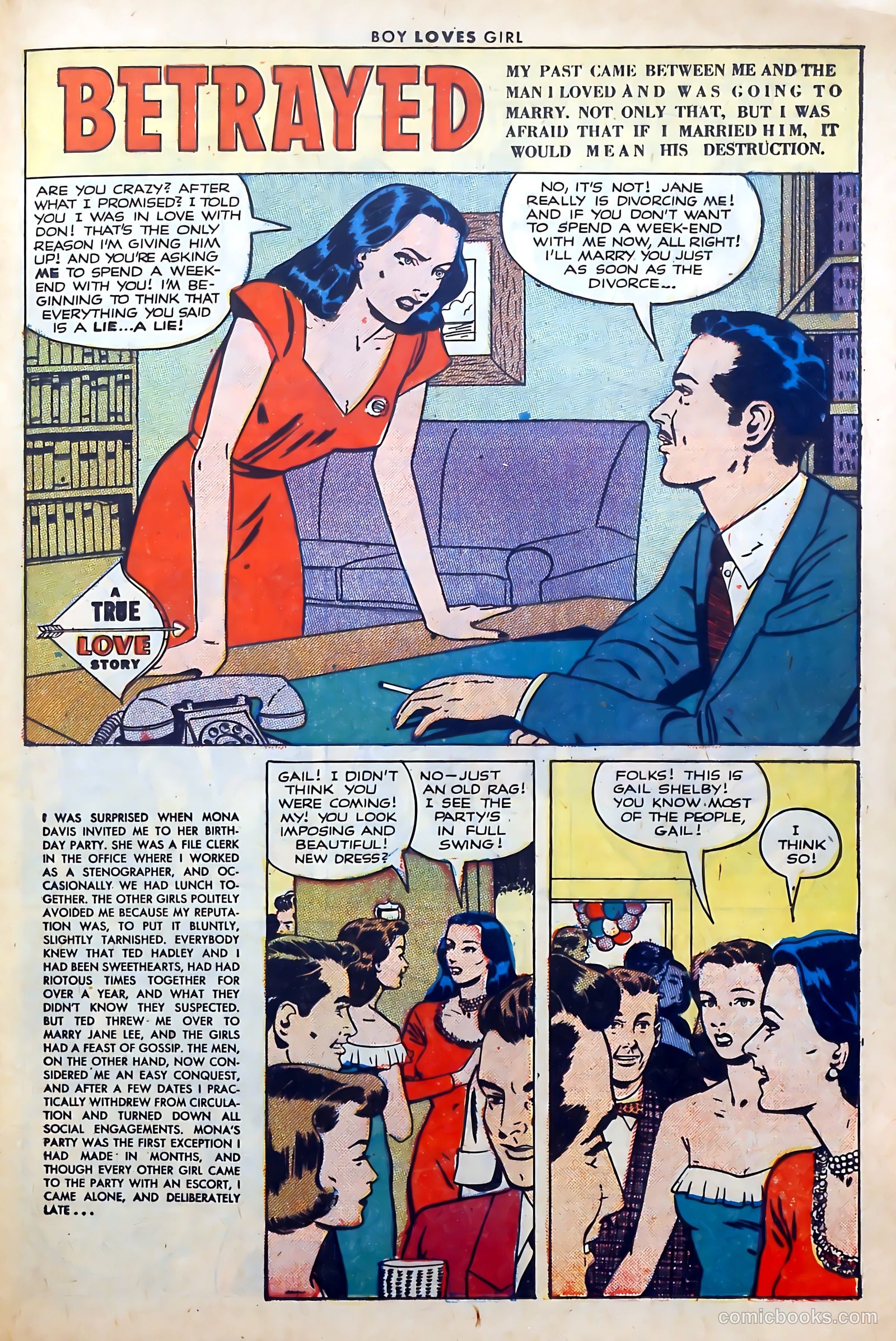 Boy Loves Girl #26 (1952) — page 26 of 37