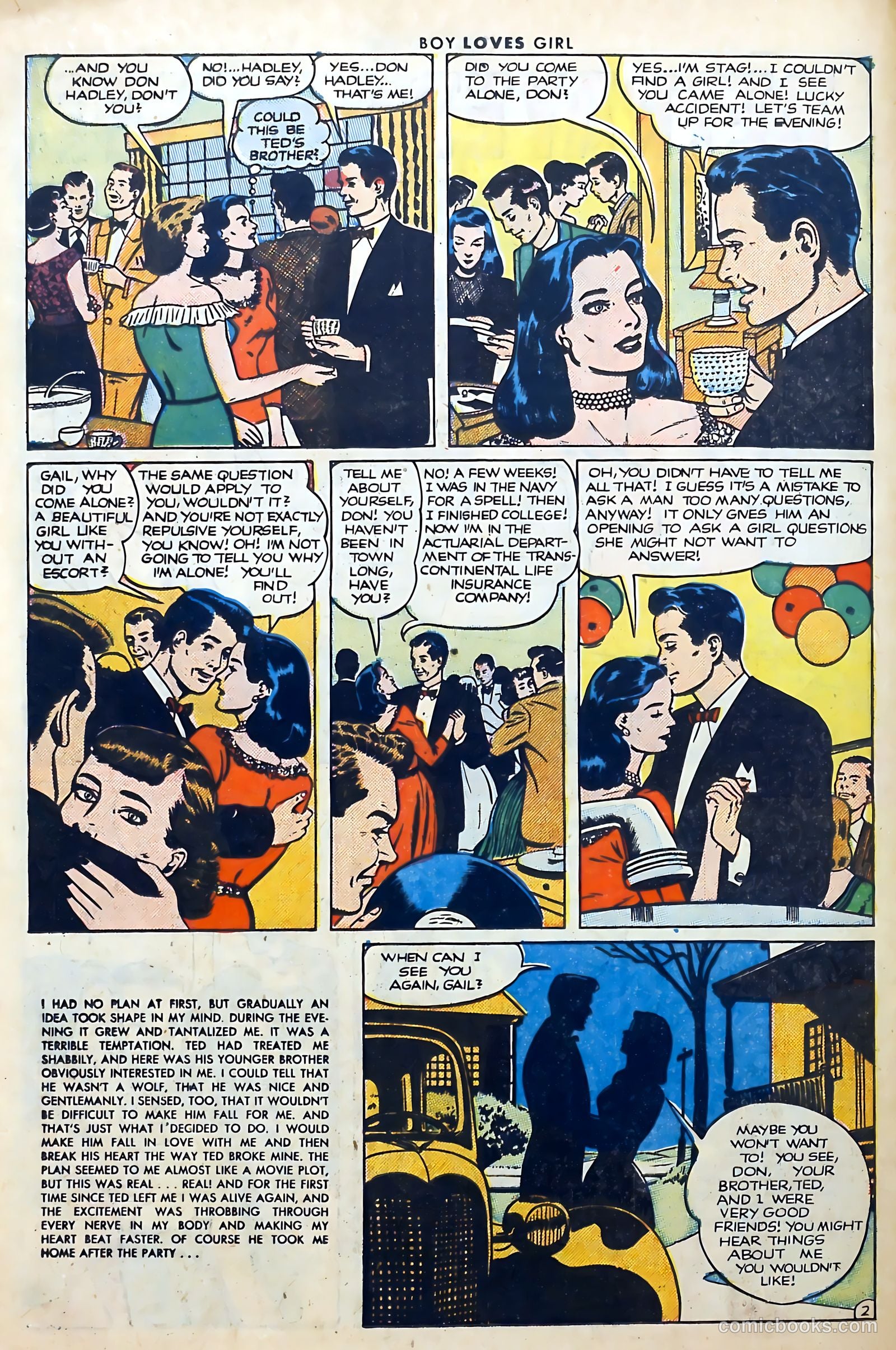 Boy Loves Girl #26 (1952) — page 27 of 37