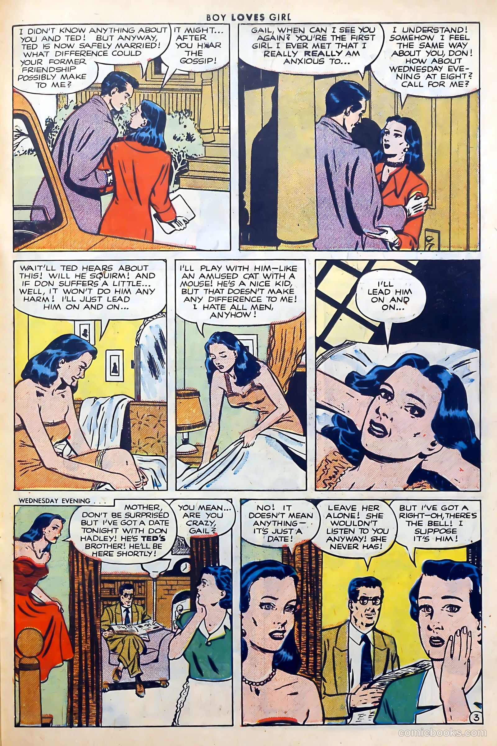 Boy Loves Girl #26 (1952) — page 28 of 37