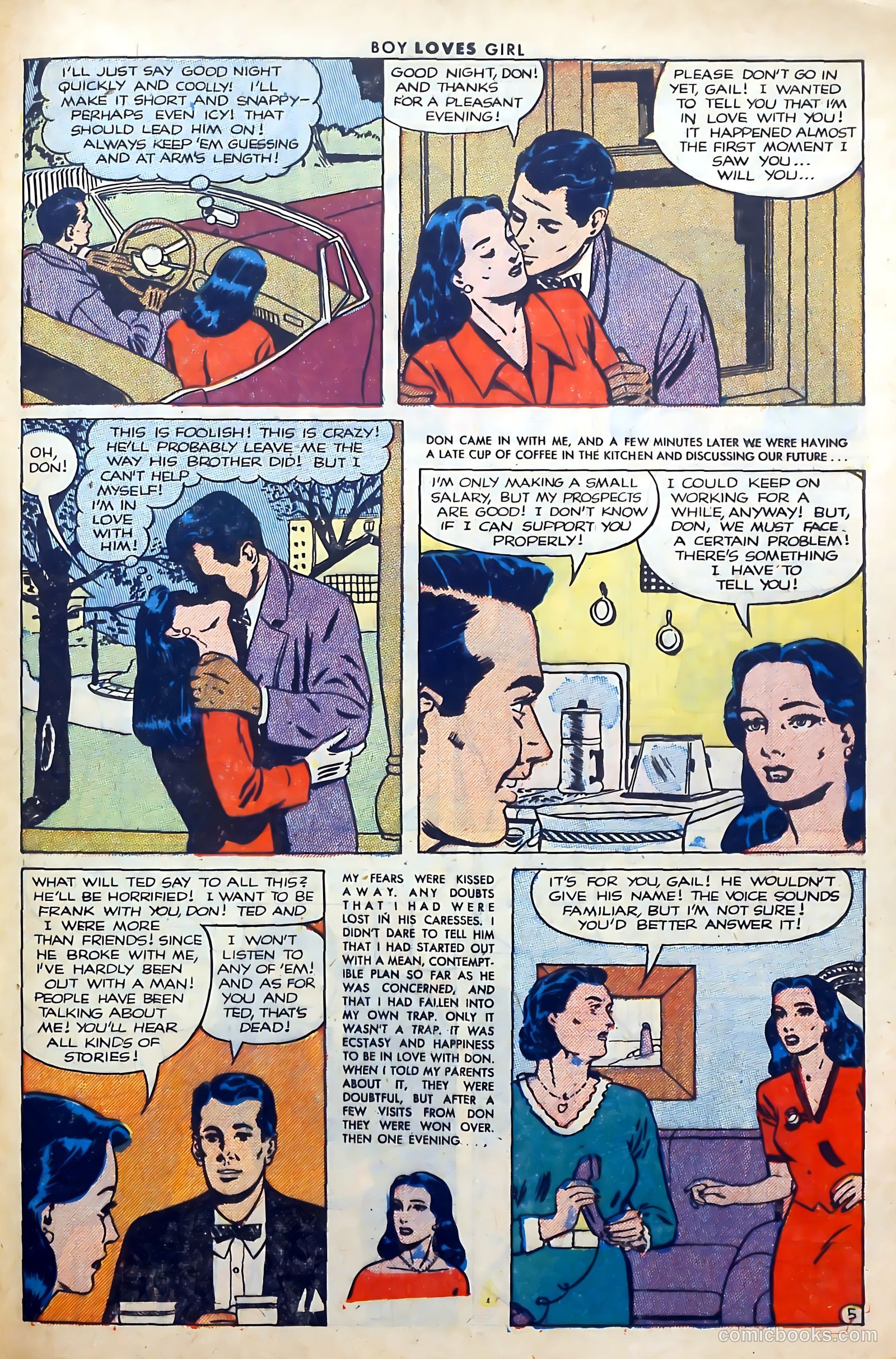 Boy Loves Girl #26 (1952) — page 30 of 37
