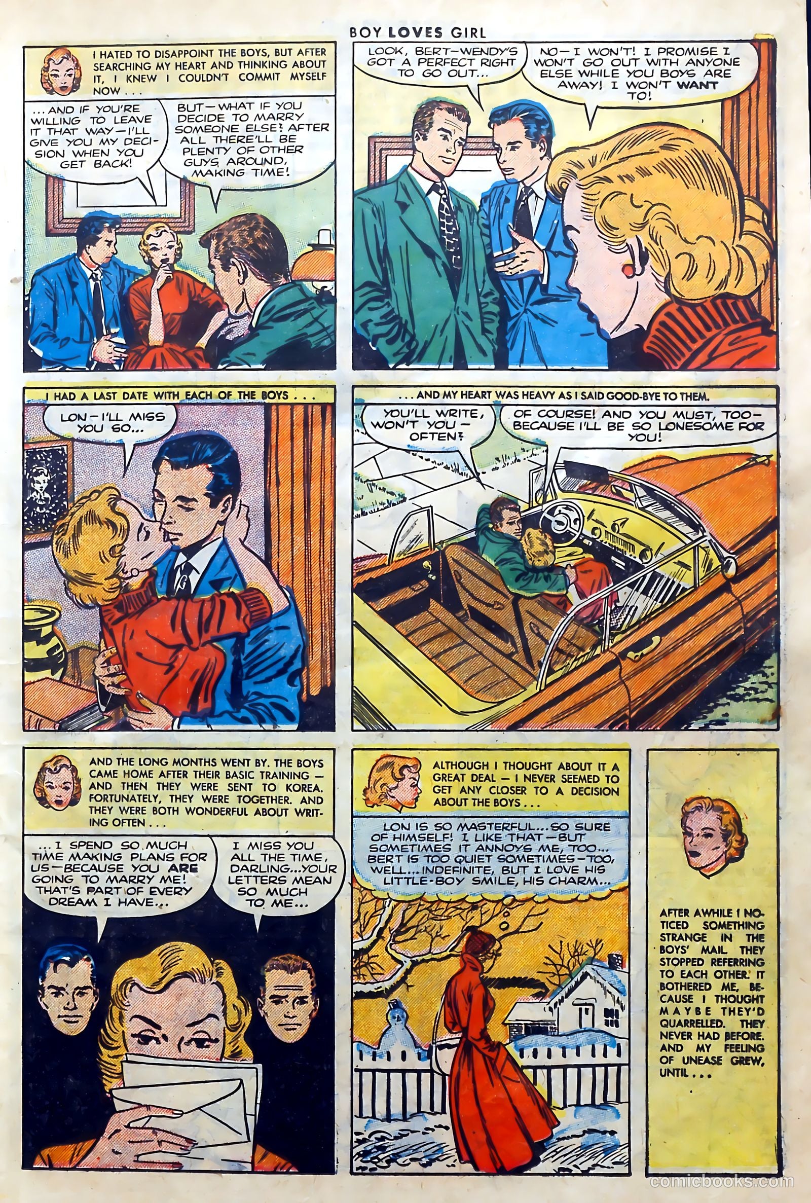 Boy Loves Girl #27 (1952) — page 11 of 36