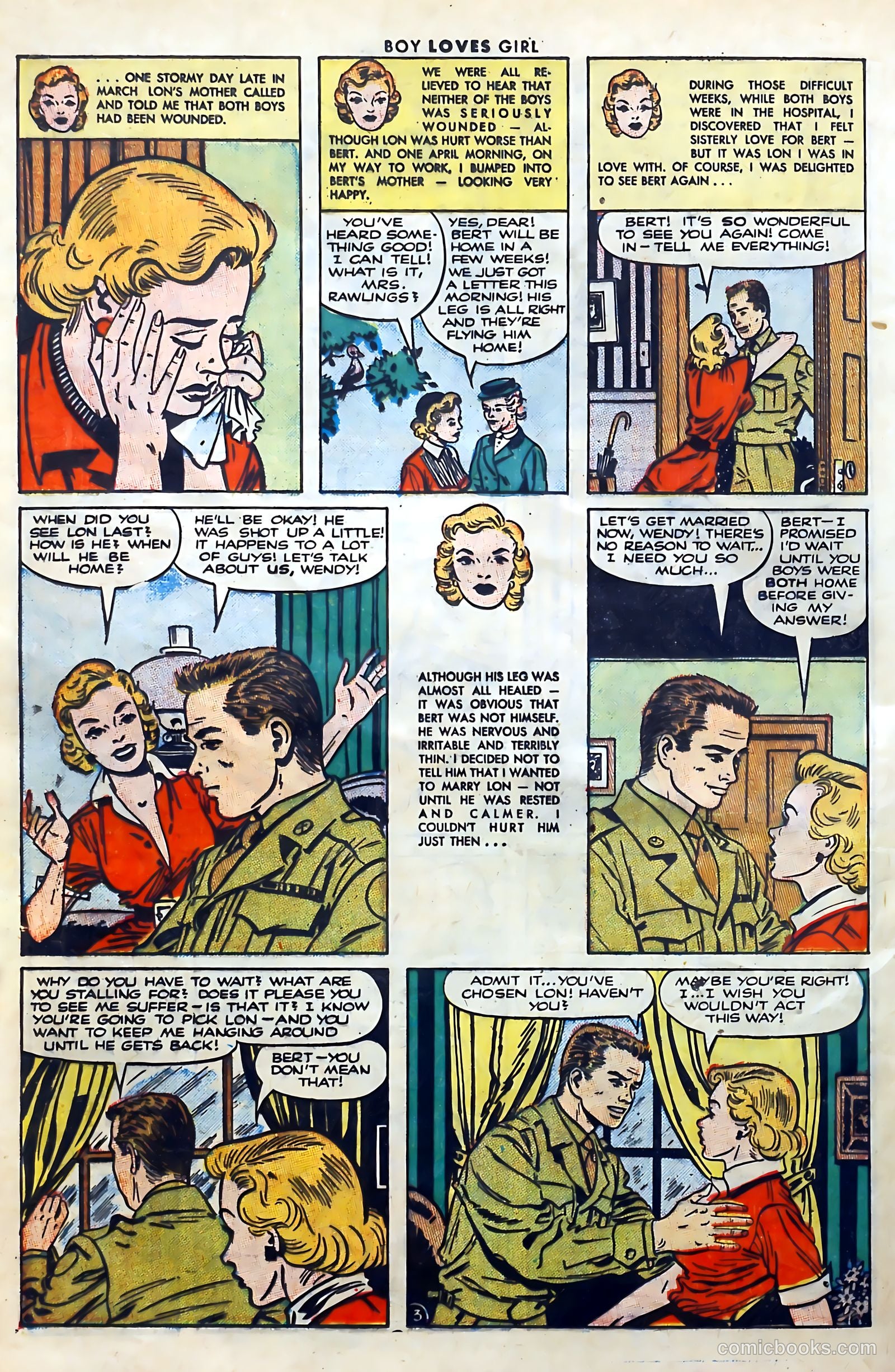 Boy Loves Girl #27 (1952) — page 12 of 36